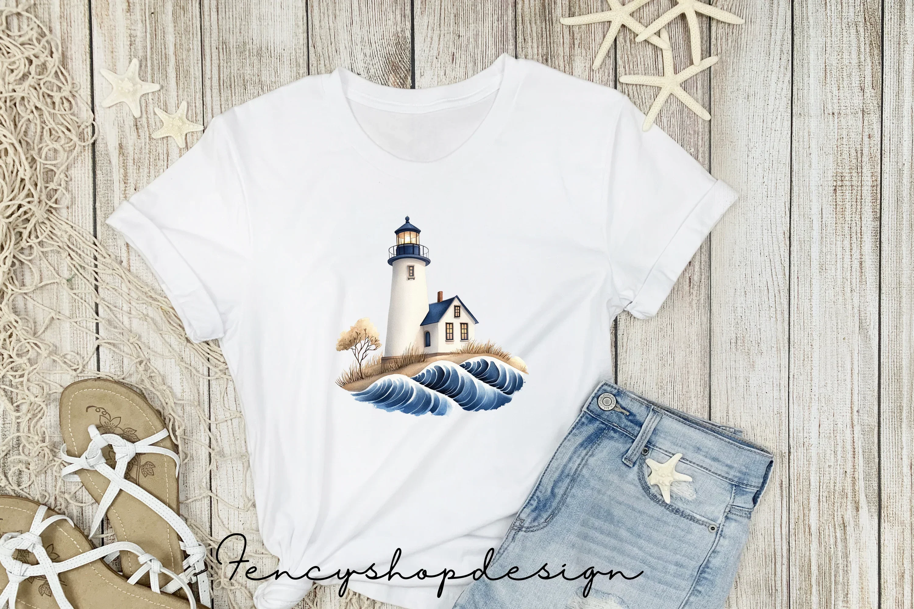 Lighthouse Clipart Bundle - Image 5