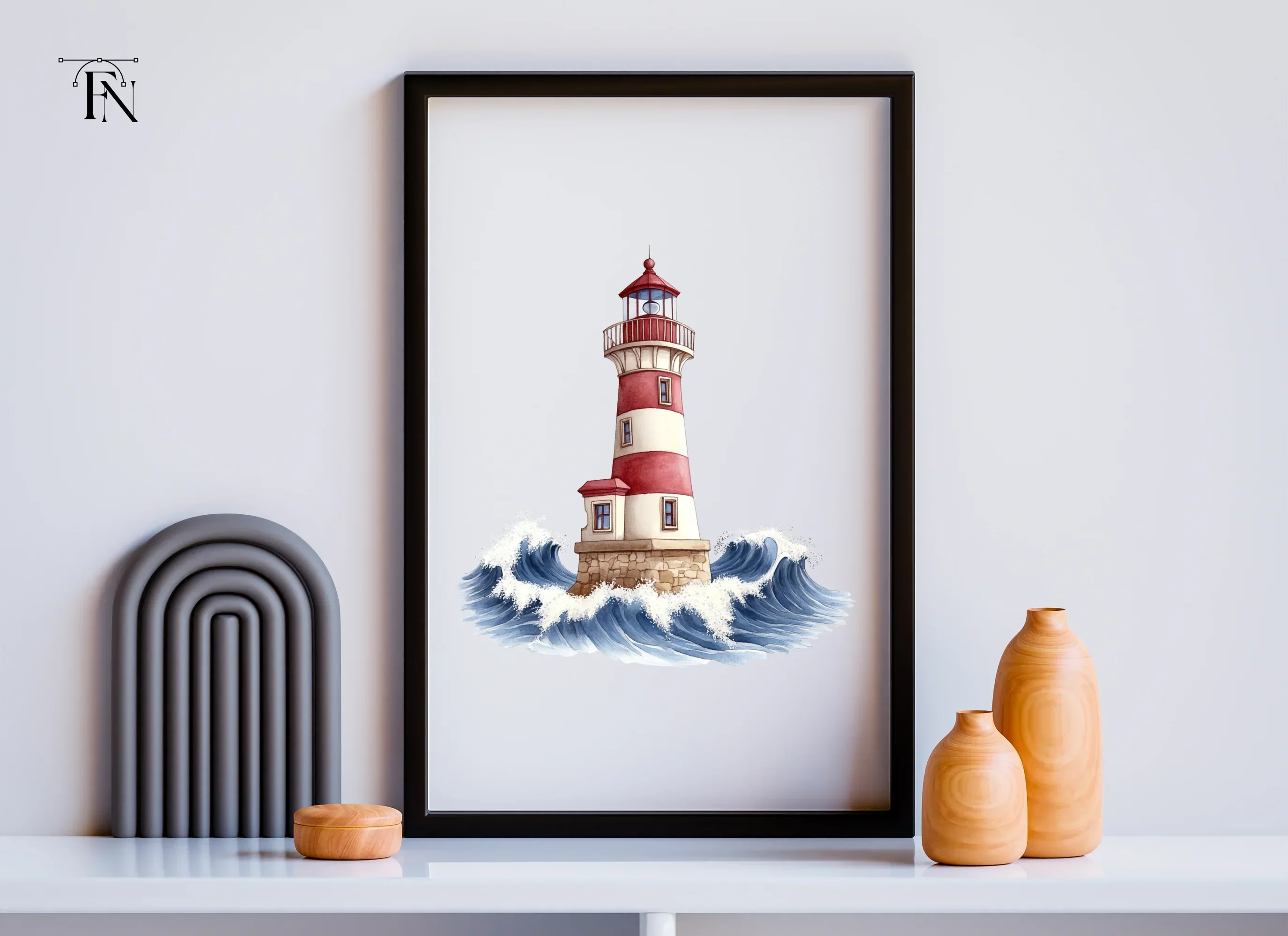 Lighthouse Clipart Bundle - Image 4