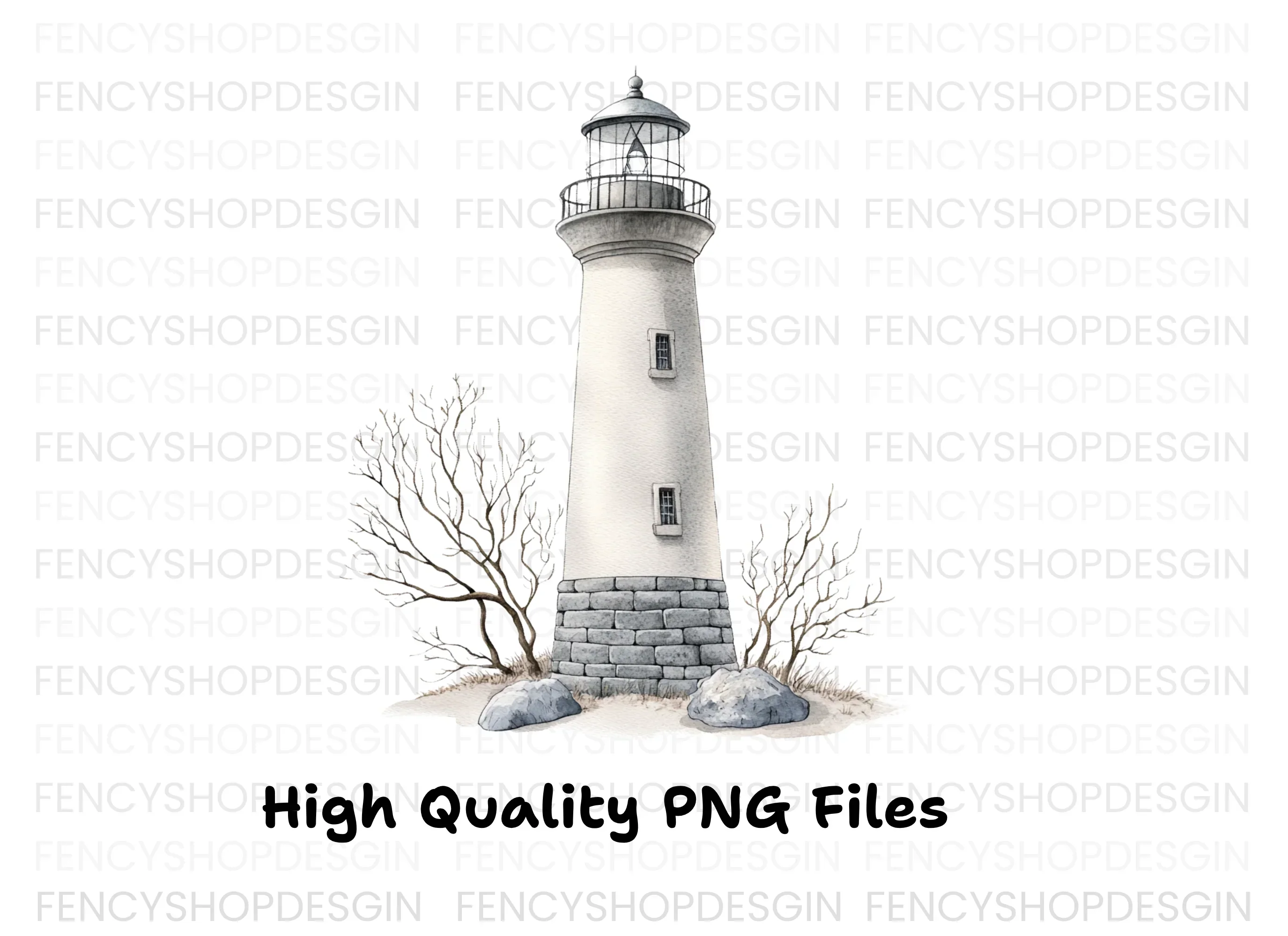 Lighthouse Clipart Bundle - Image 3