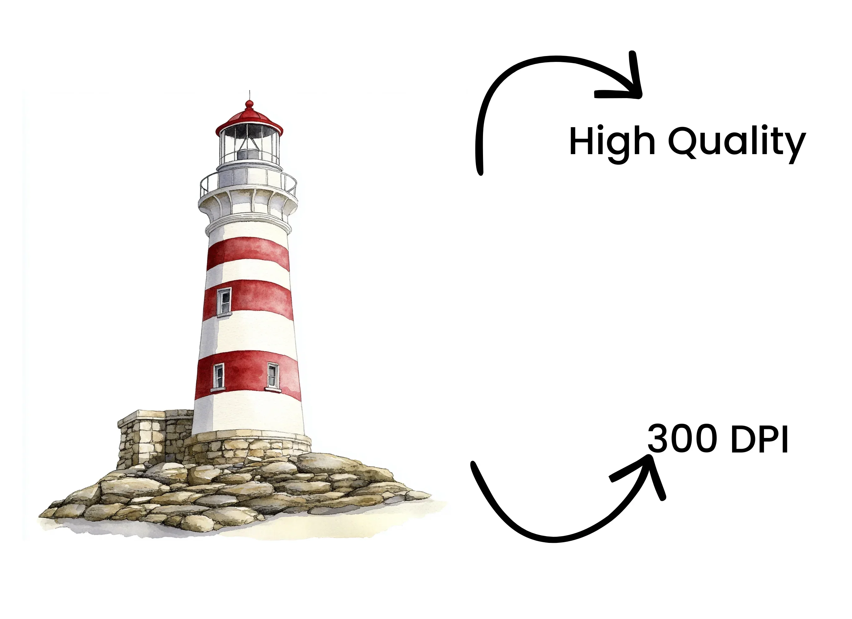 Lighthouse Clipart Bundle - Image 4