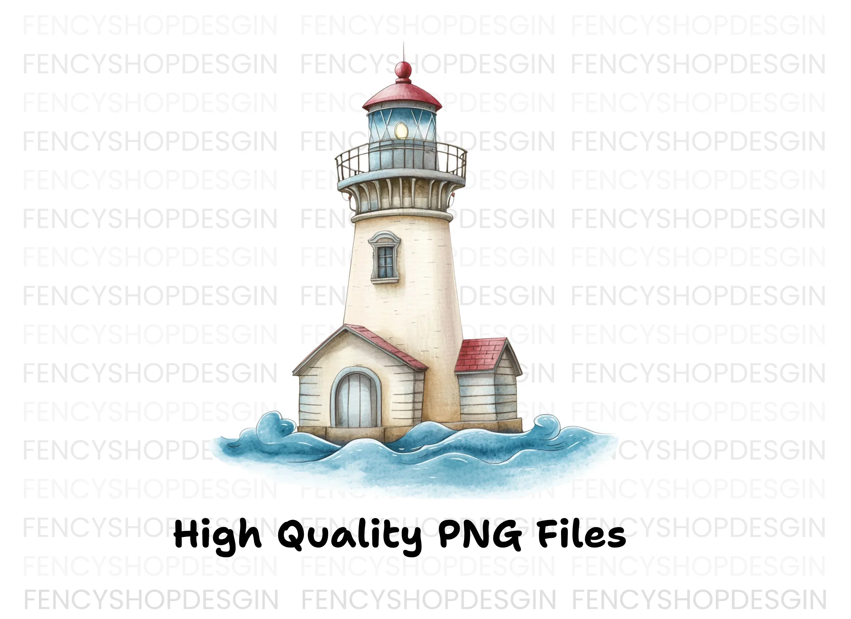 Lighthouse Clipart Bundle - Image 2