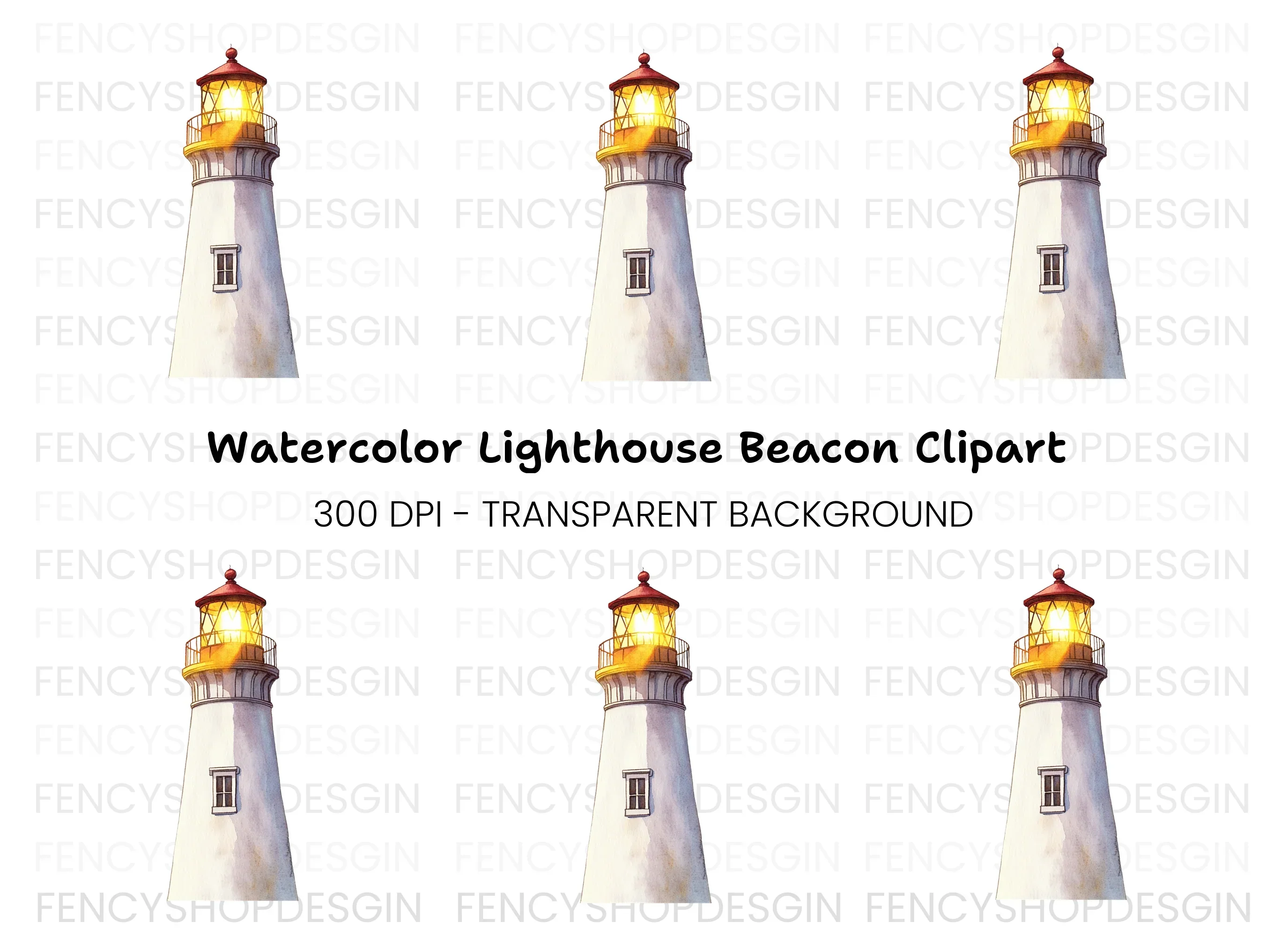 Lighthouse Clipart Bundle