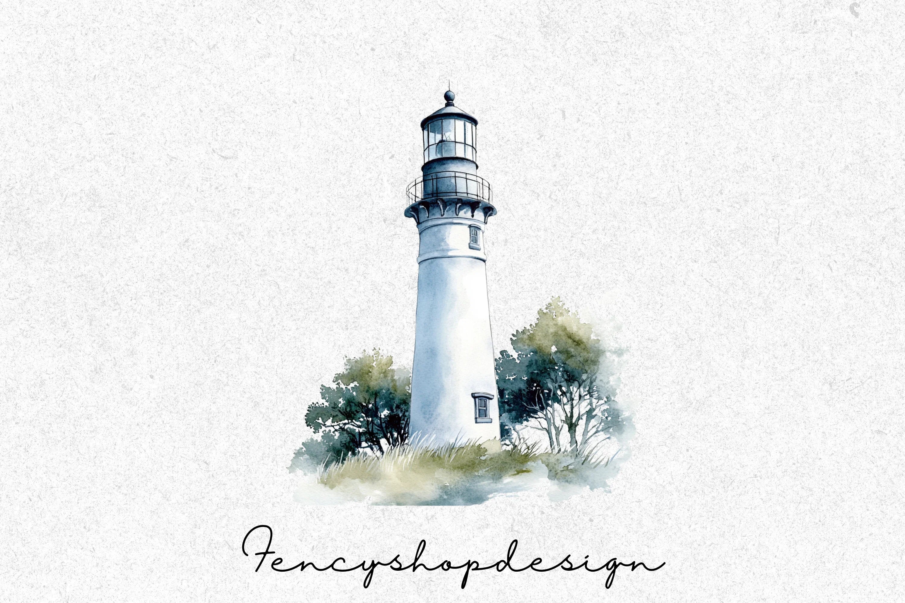 Lighthouse Clipart Bundle - Image 3