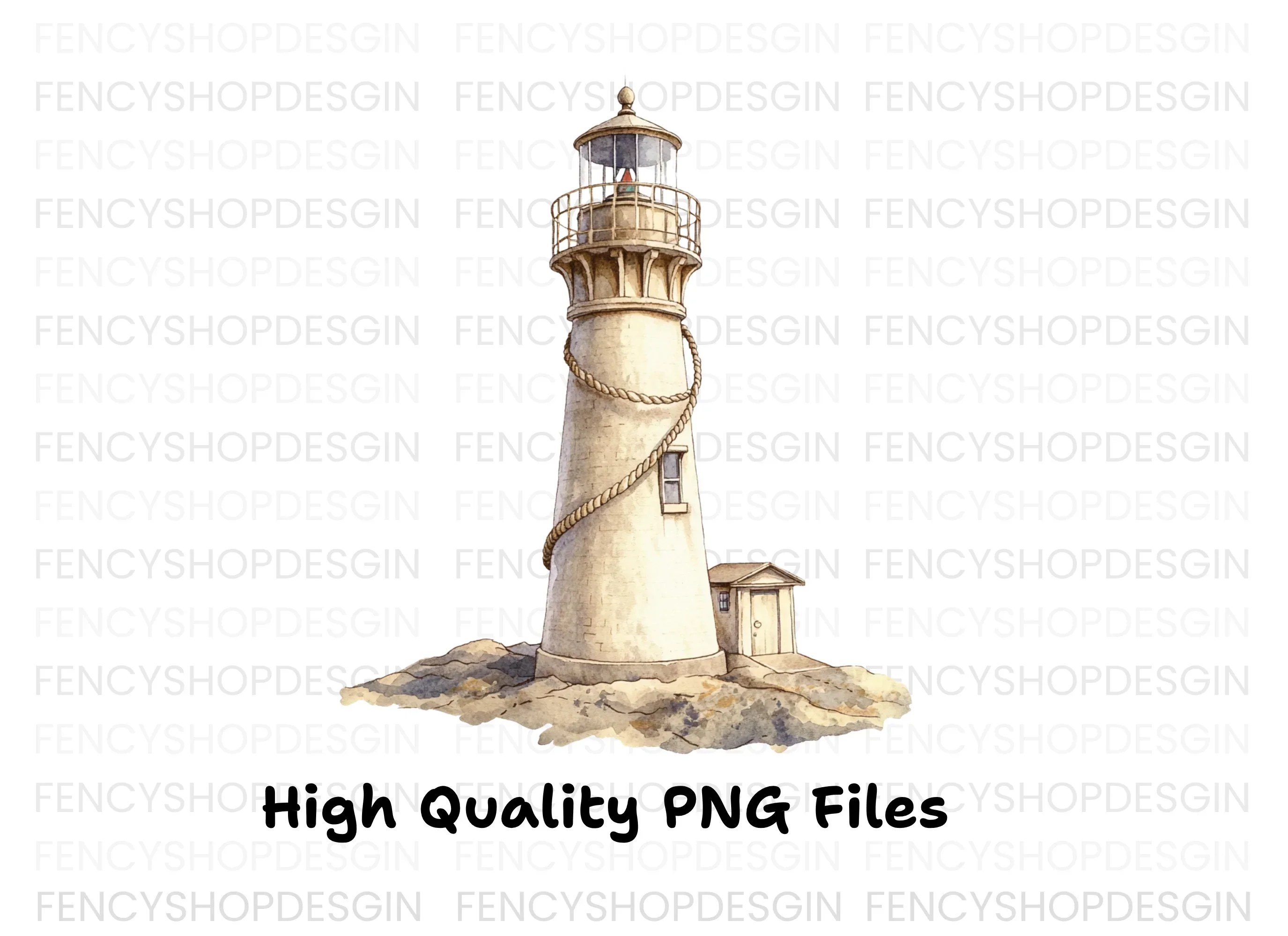 Lighthouse Clipart Bundle - Image 2