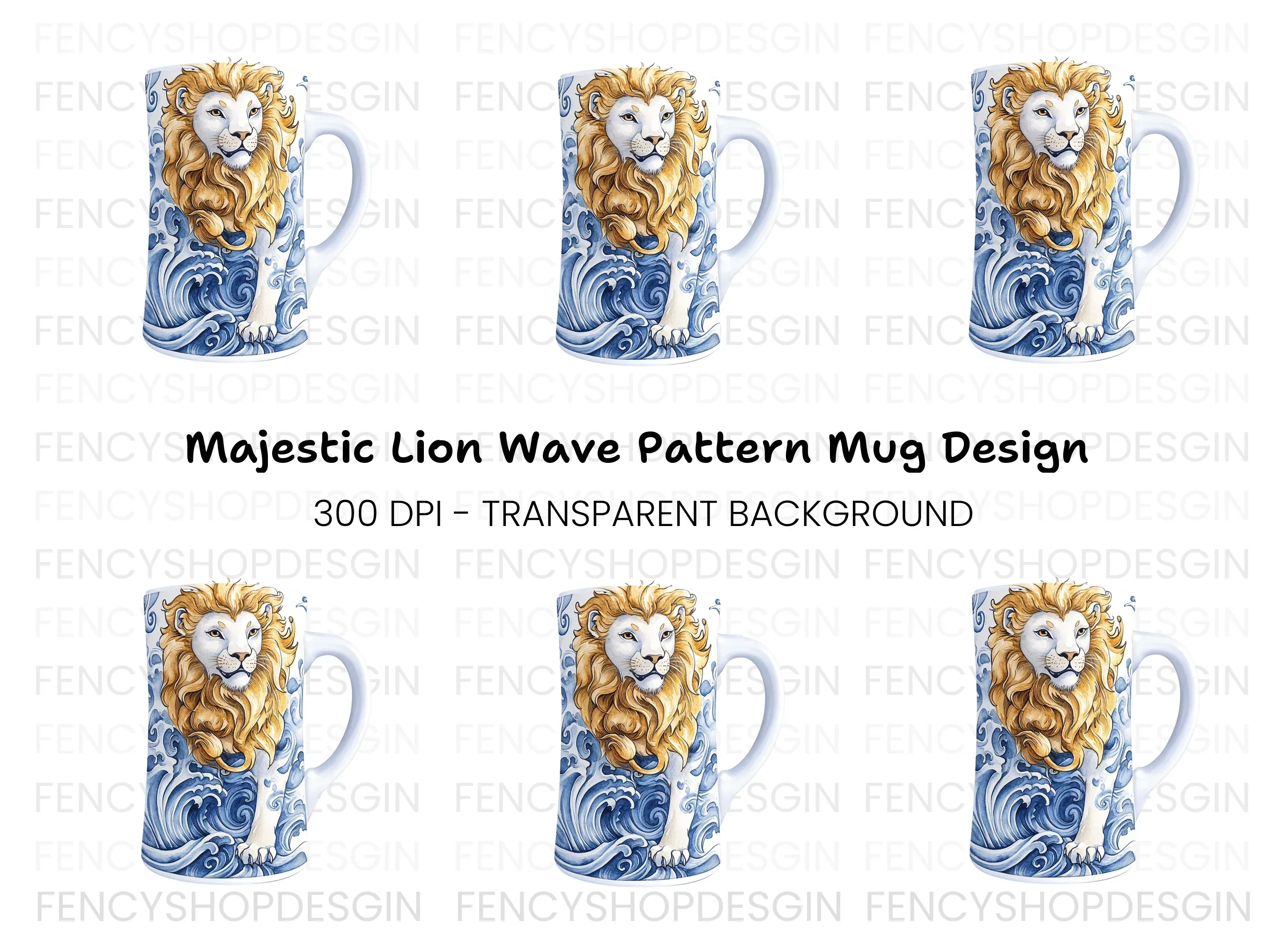 Lion Clipart Bundle