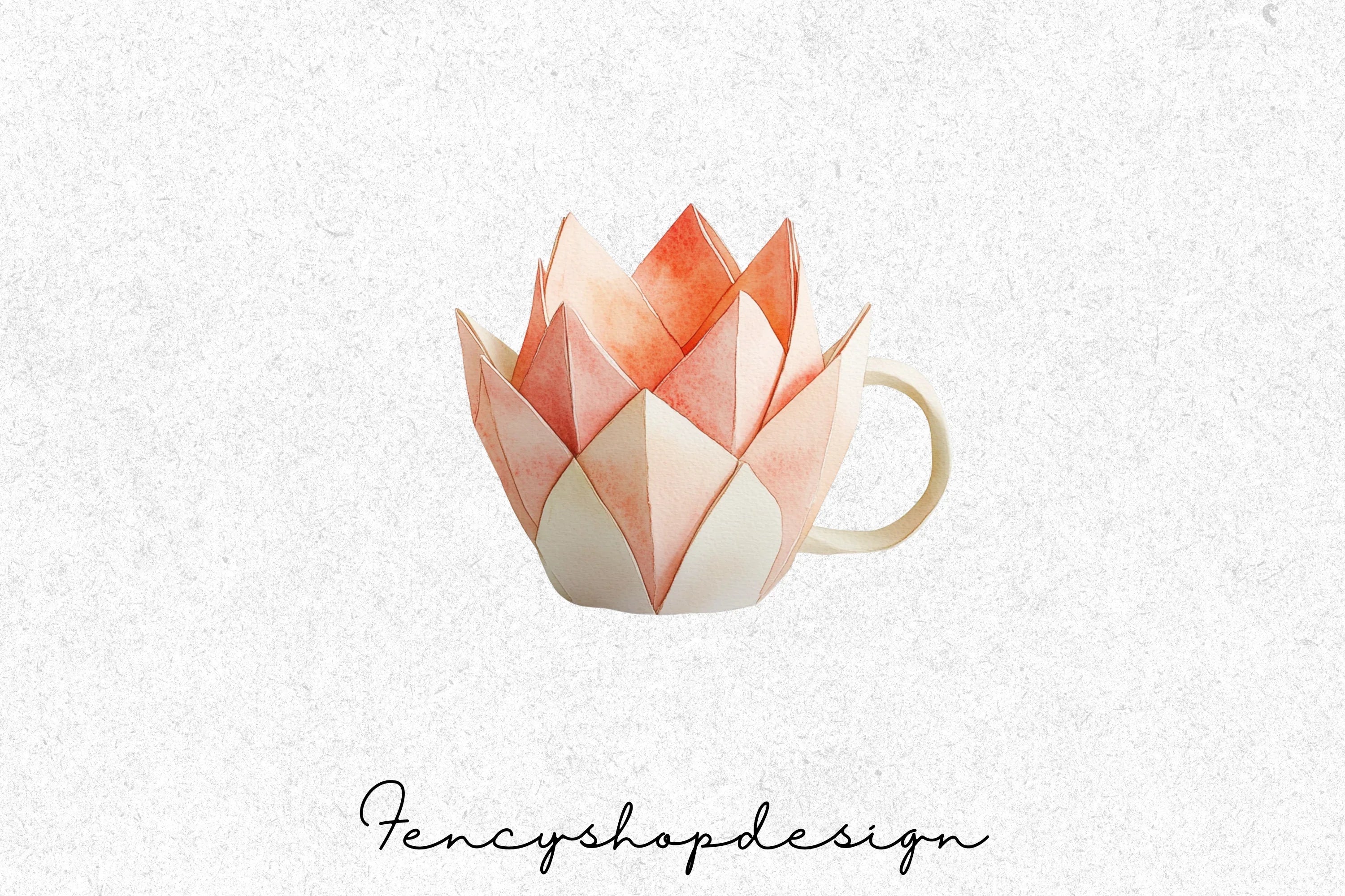 Lotus Flower Clipart Bundle - Image 4