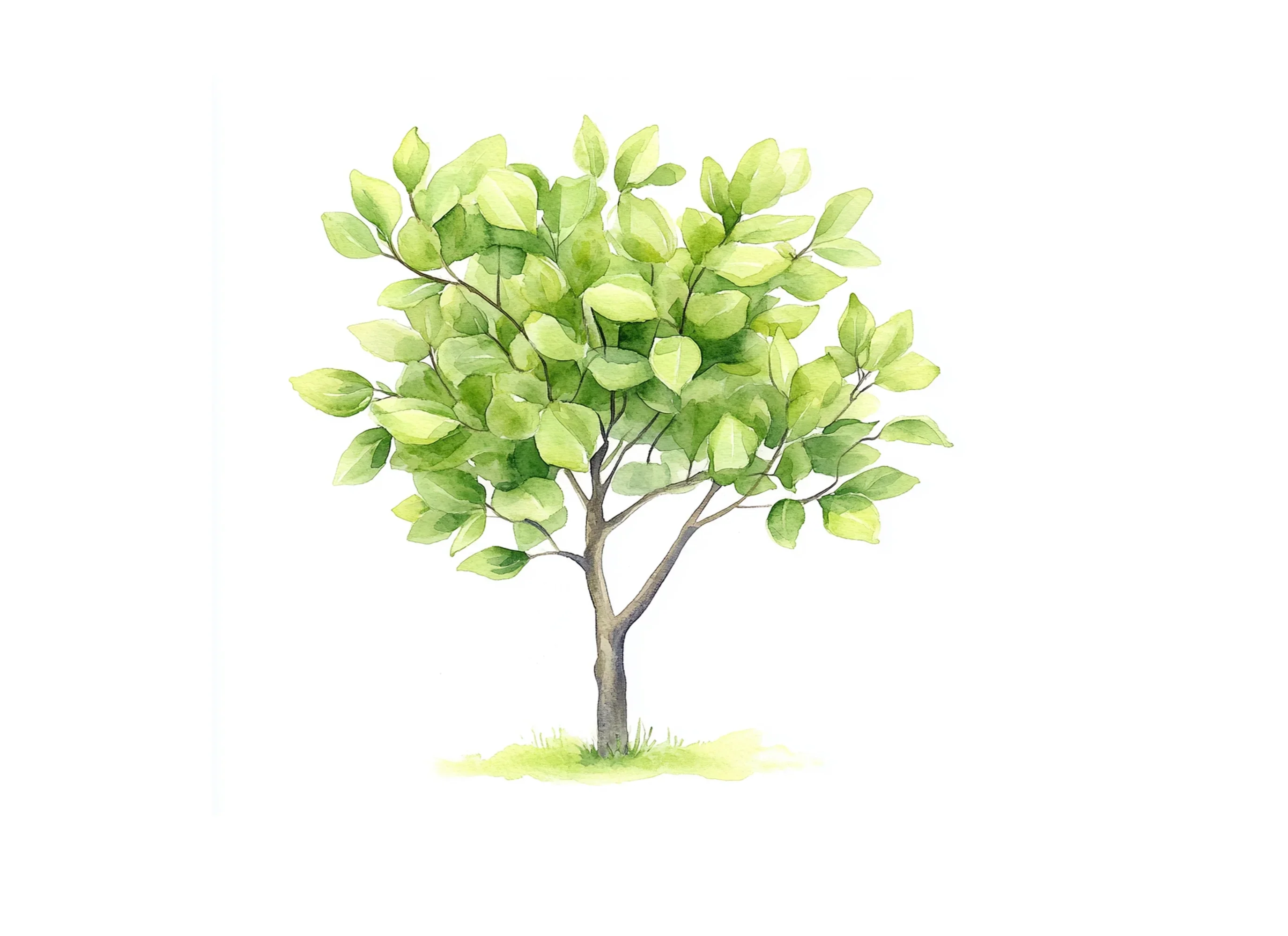 Lush Green Foliage Tree Clipart Bundle - Image 3