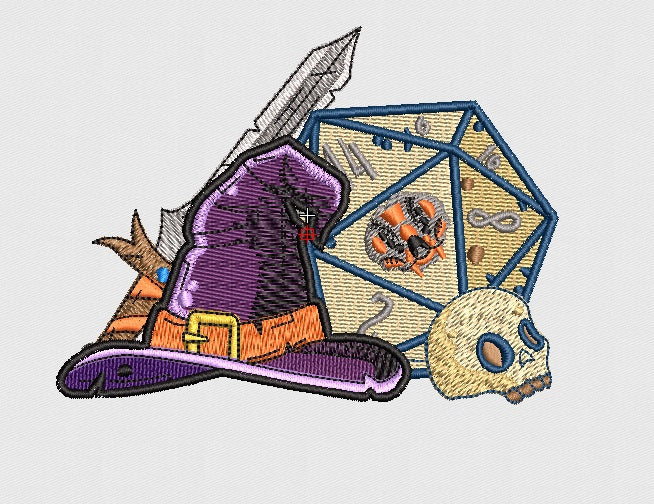 Magic Embroidery Design