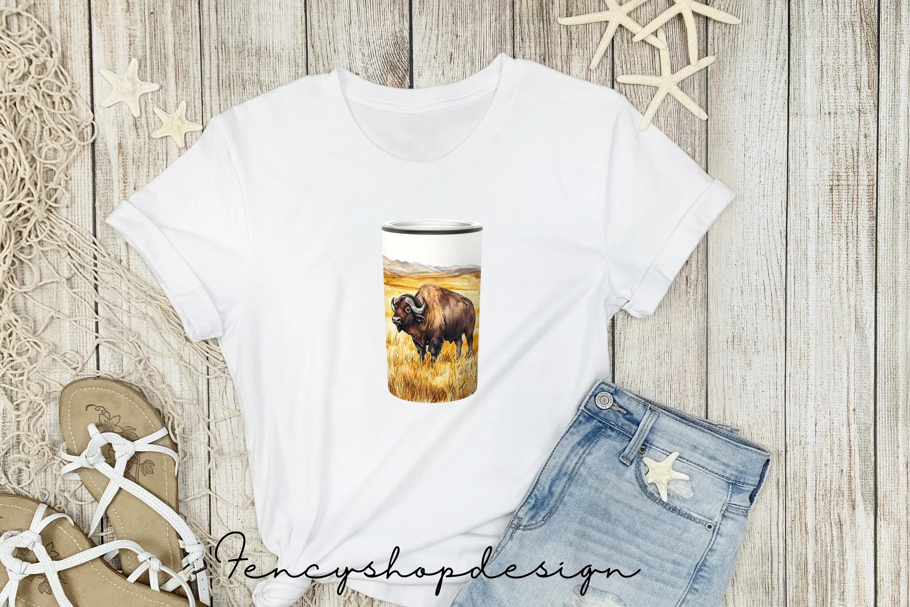 Majestic Bison Head Clipart Bundle - Image 4