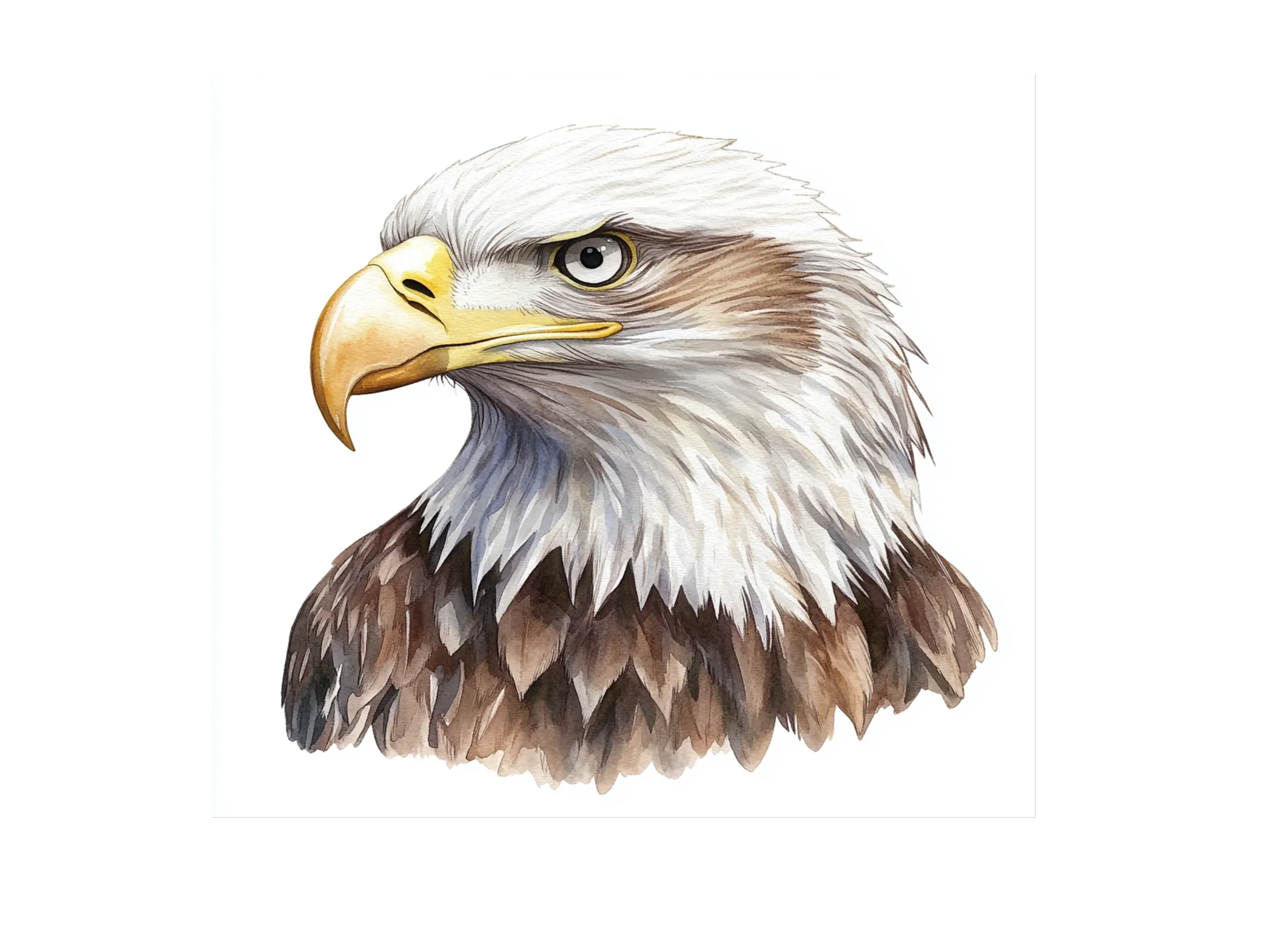 Majestic Eagle Head Clipart Bundle - Image 3