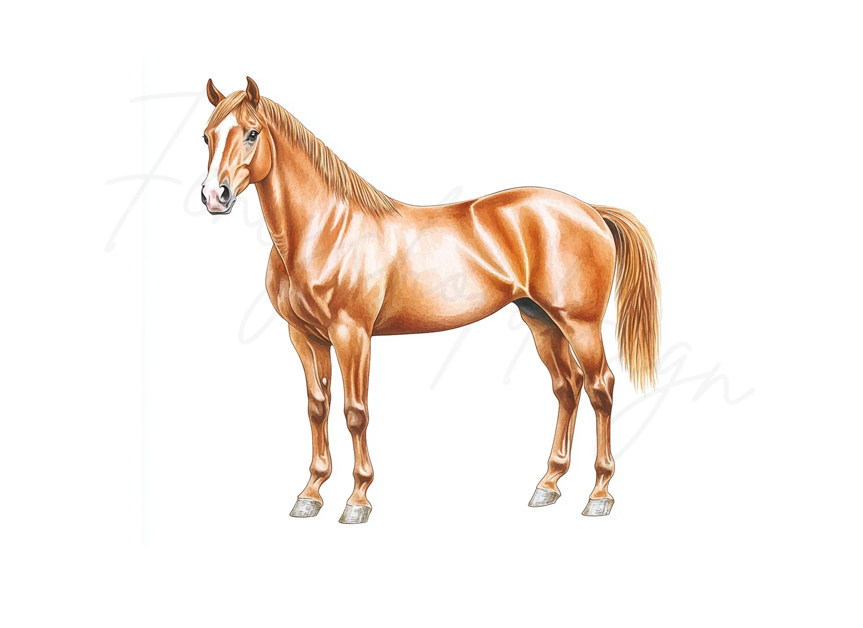 Majestic Horse Breeds Clipart Bundle - Image 2