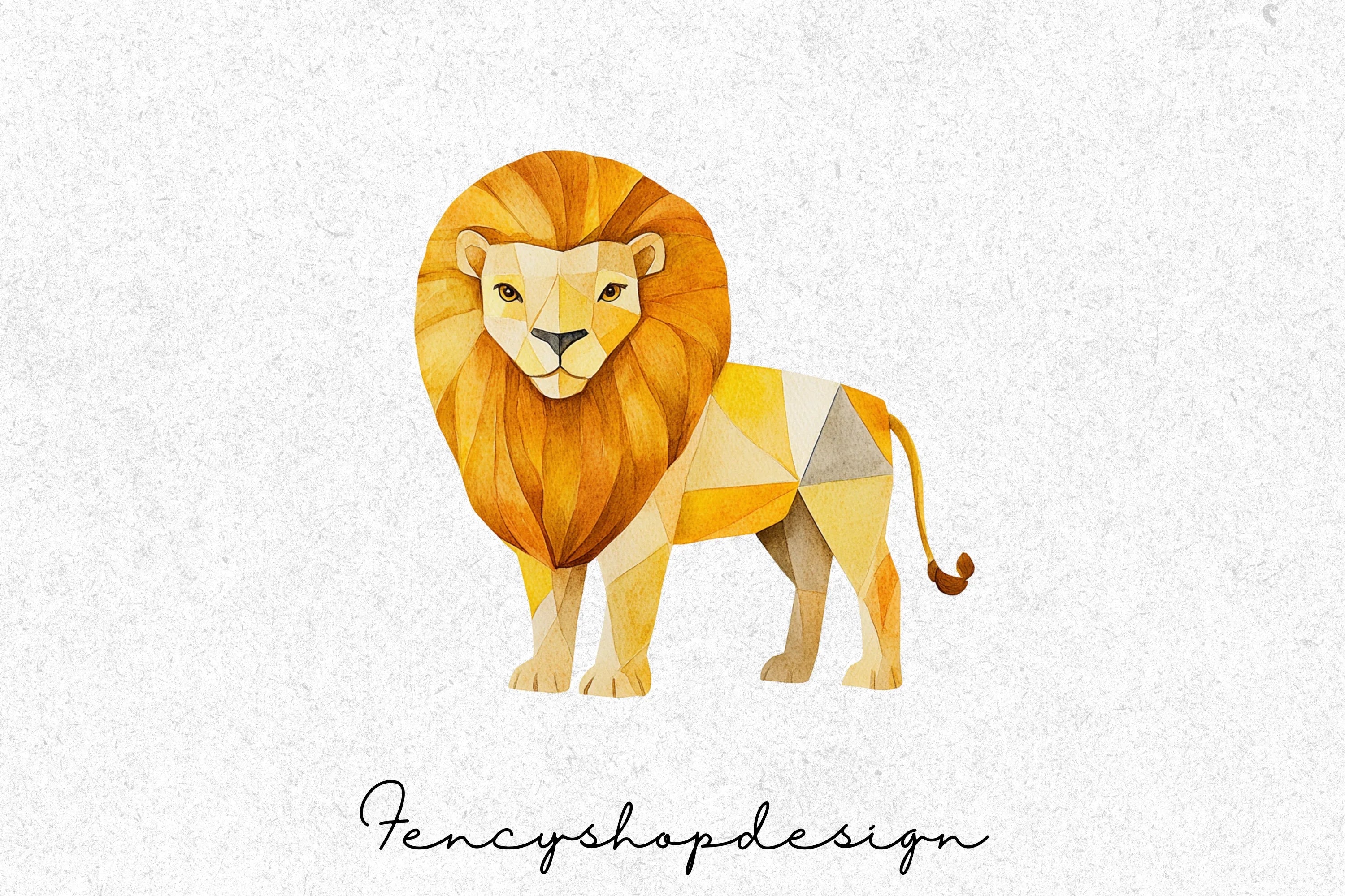 Majestic Lion Clipart Bundle - Image 3
