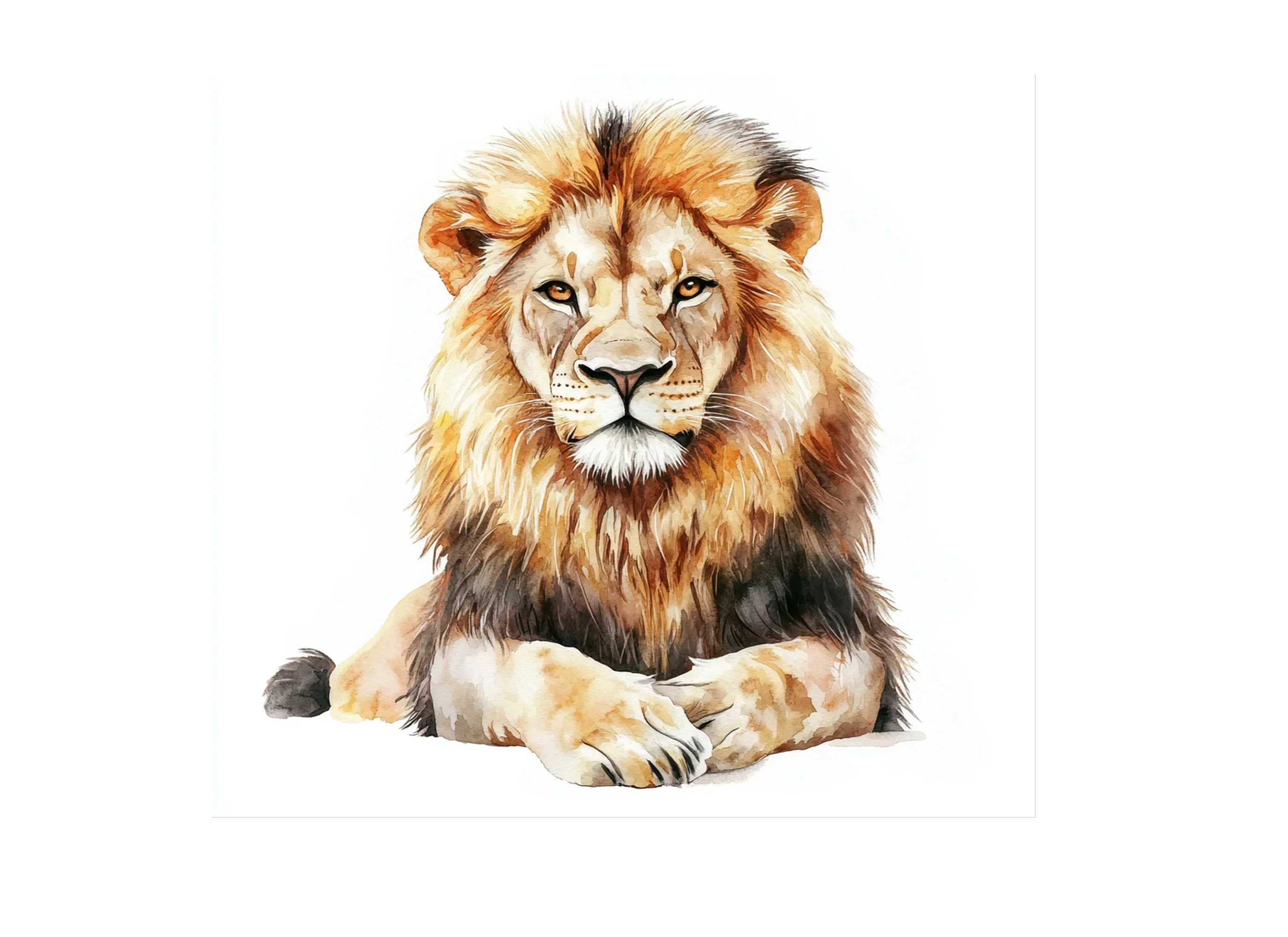 Majestic Lion Clipart Bundle - Image 3