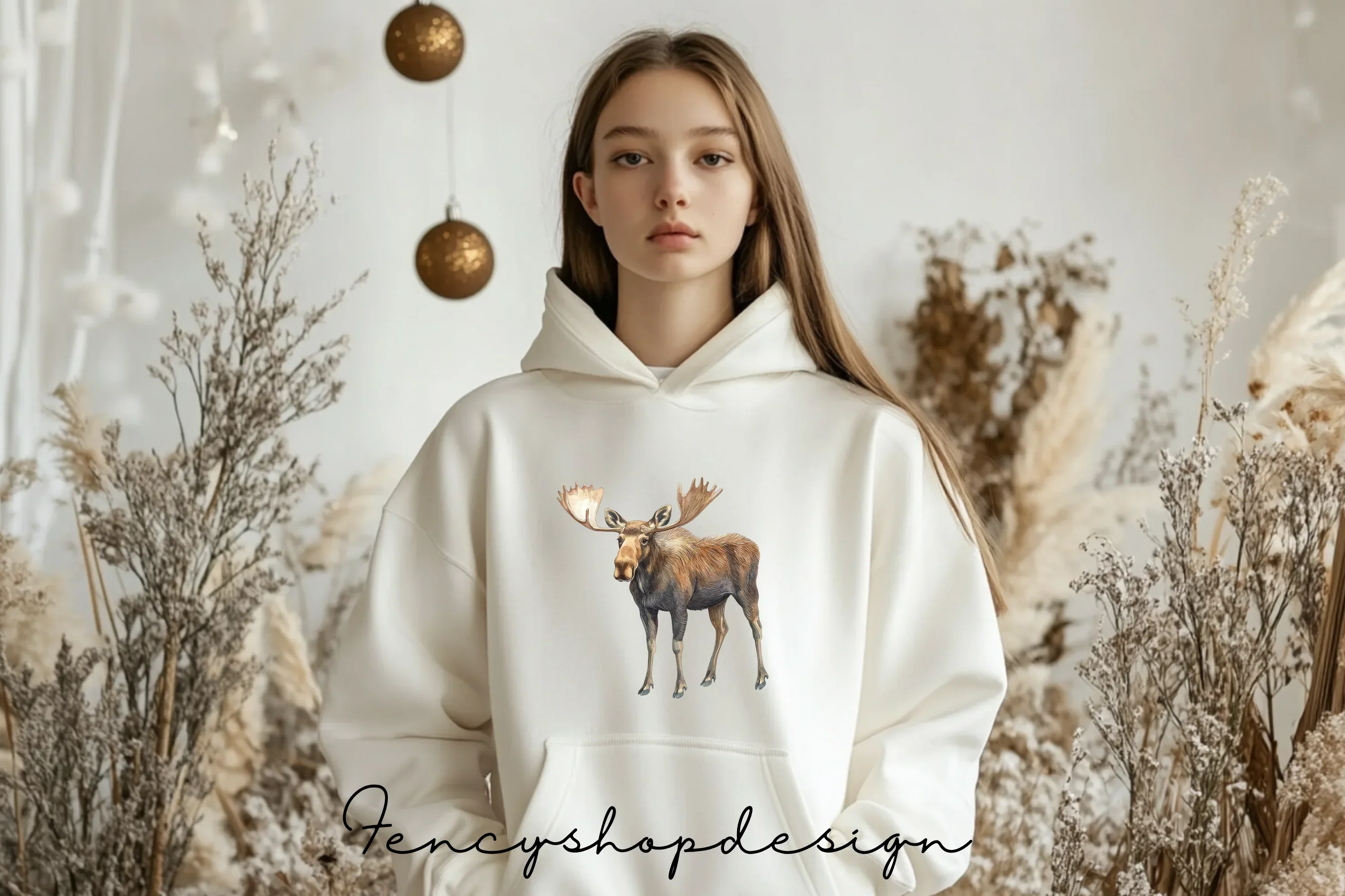 Majestic Moose Clipart Bundle - Image 2