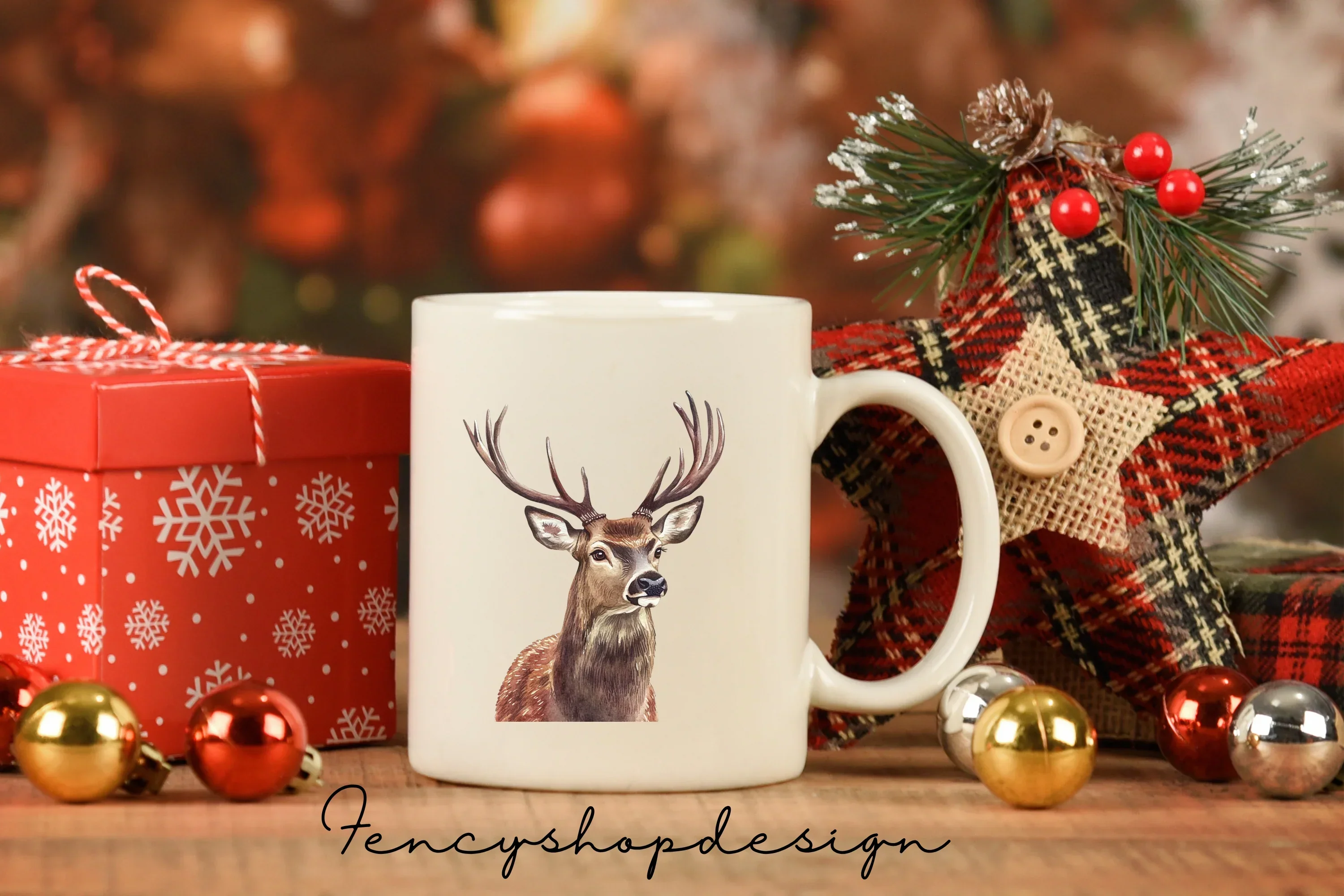 Majestic Realistic Deer Clipart Bundle - Image 7