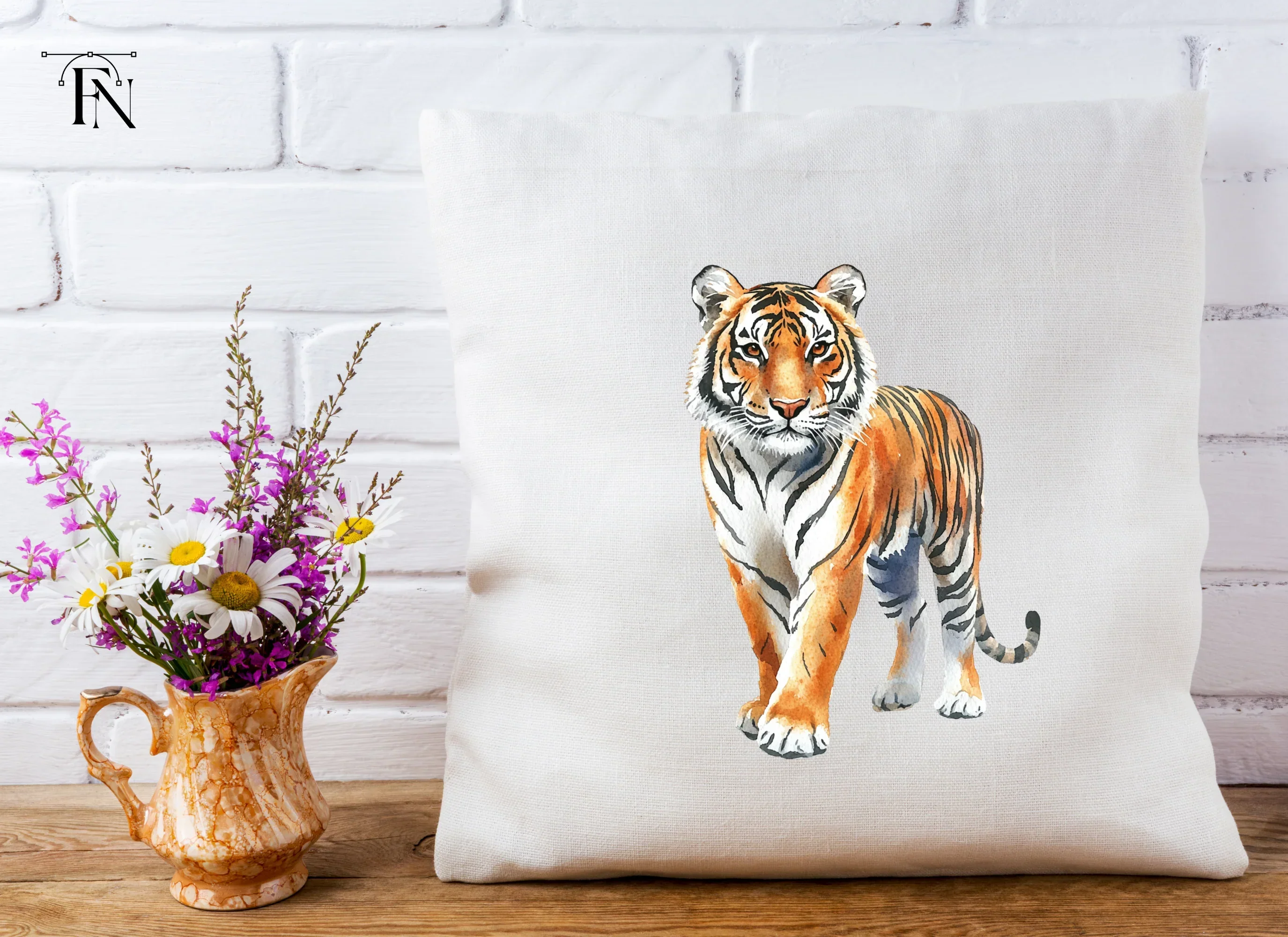 Majestic Tiger Clipart Bundle - Image 4