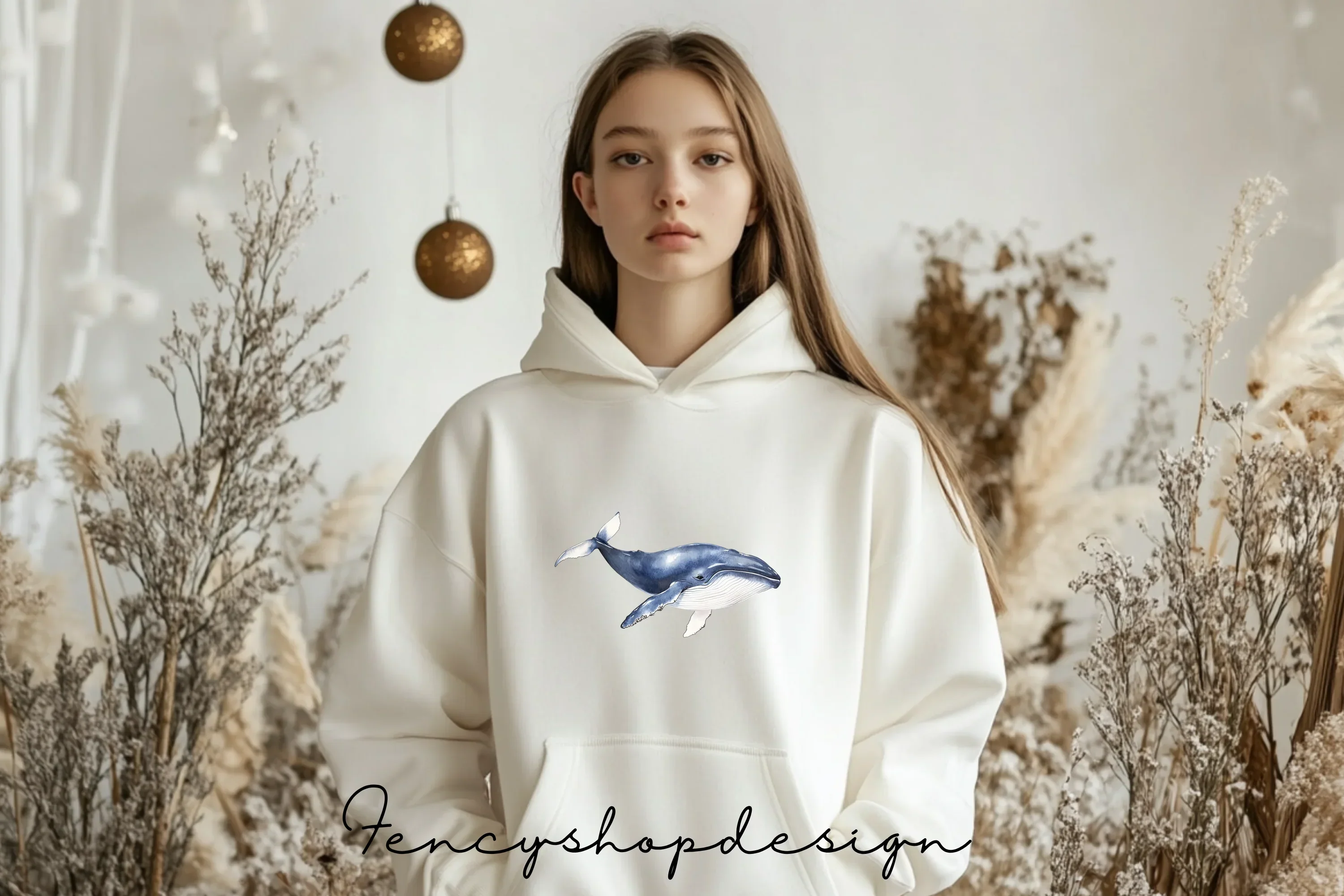 Majestic Whale Clipart Bundle - Image 6