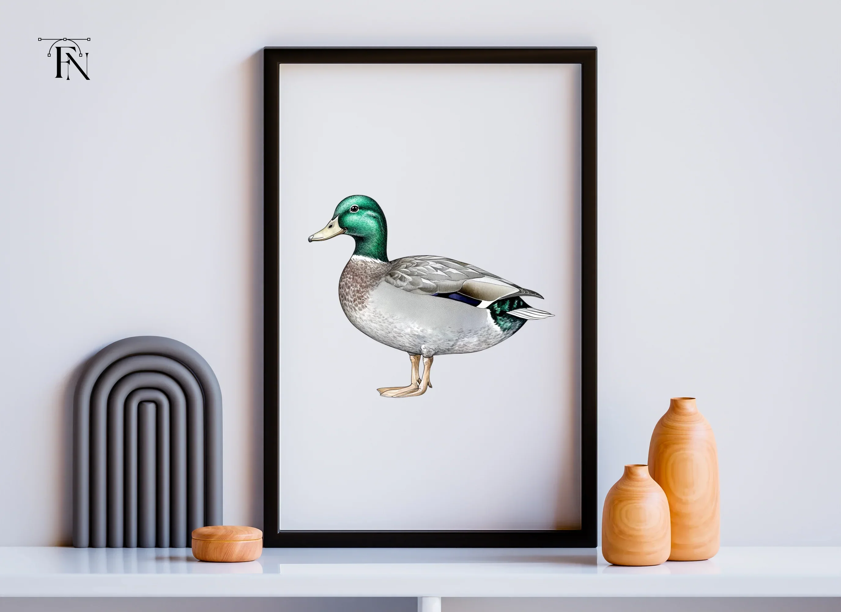 Mallard Duck Clipart Bundle - Image 6