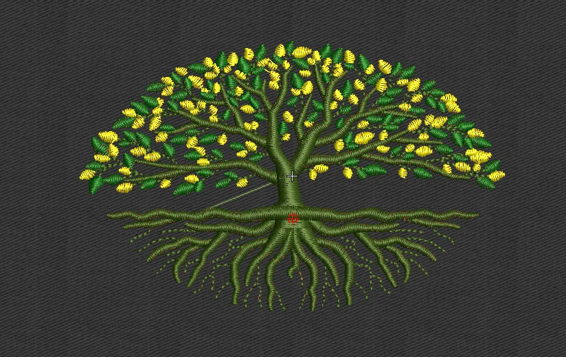 Mango Embroidery Design