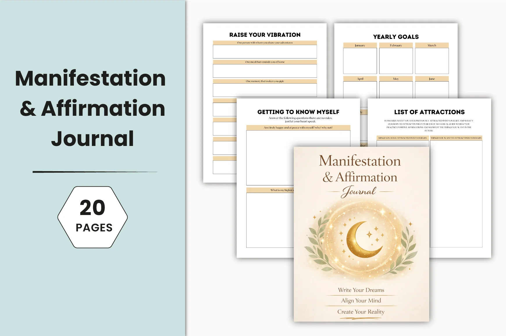 Manifestation Affirmation Journal 13