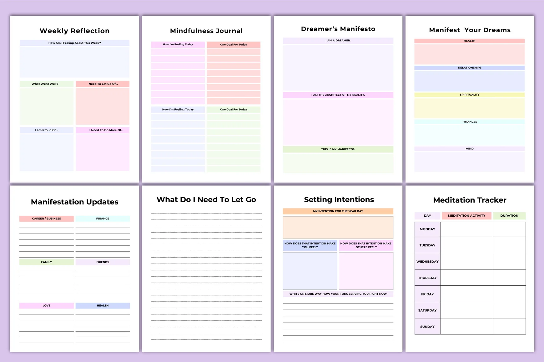 Manifestation Moon Cycle Planner - Image 4