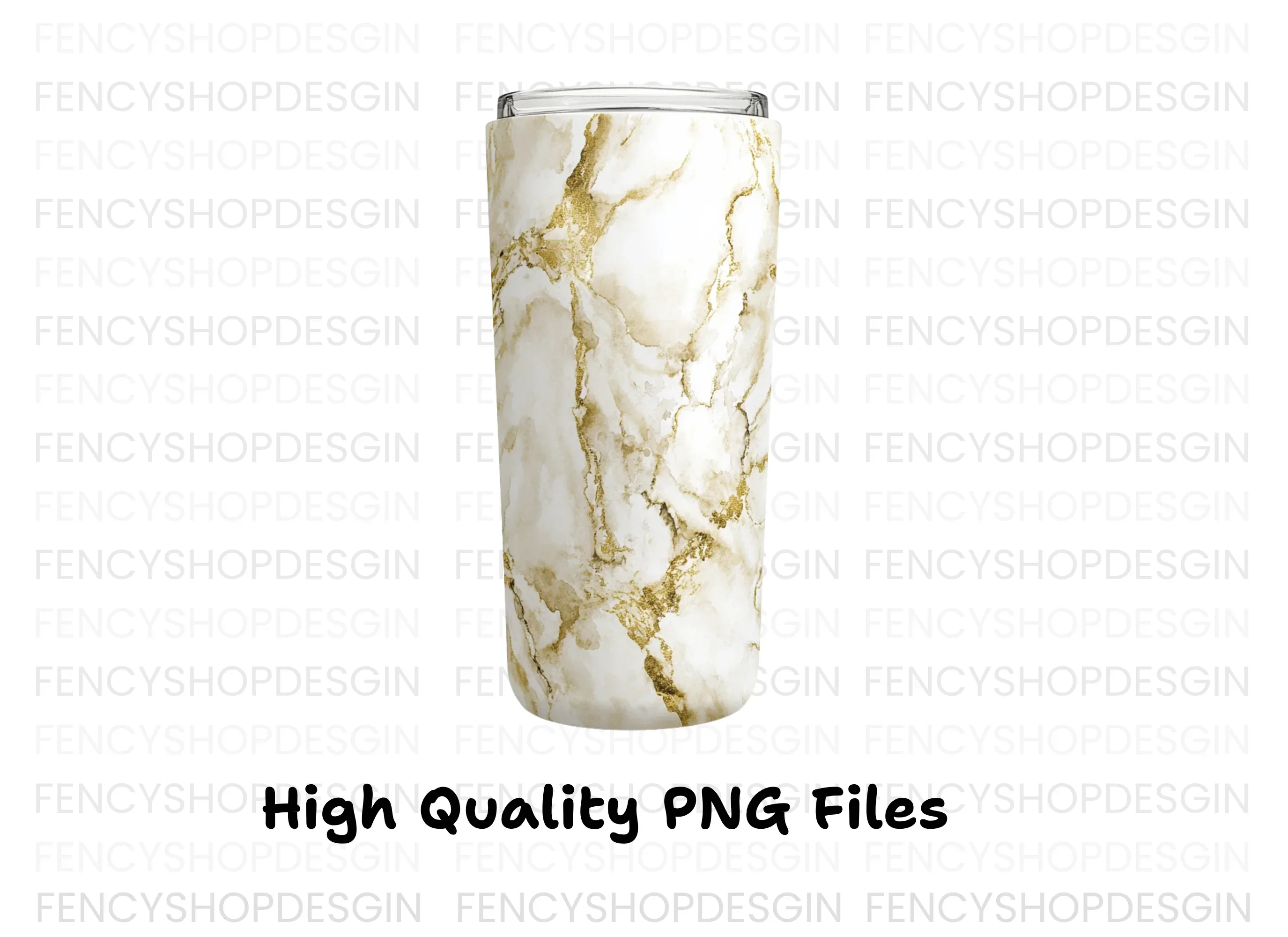 Marble Tumbler Clipart Bundle - Image 3