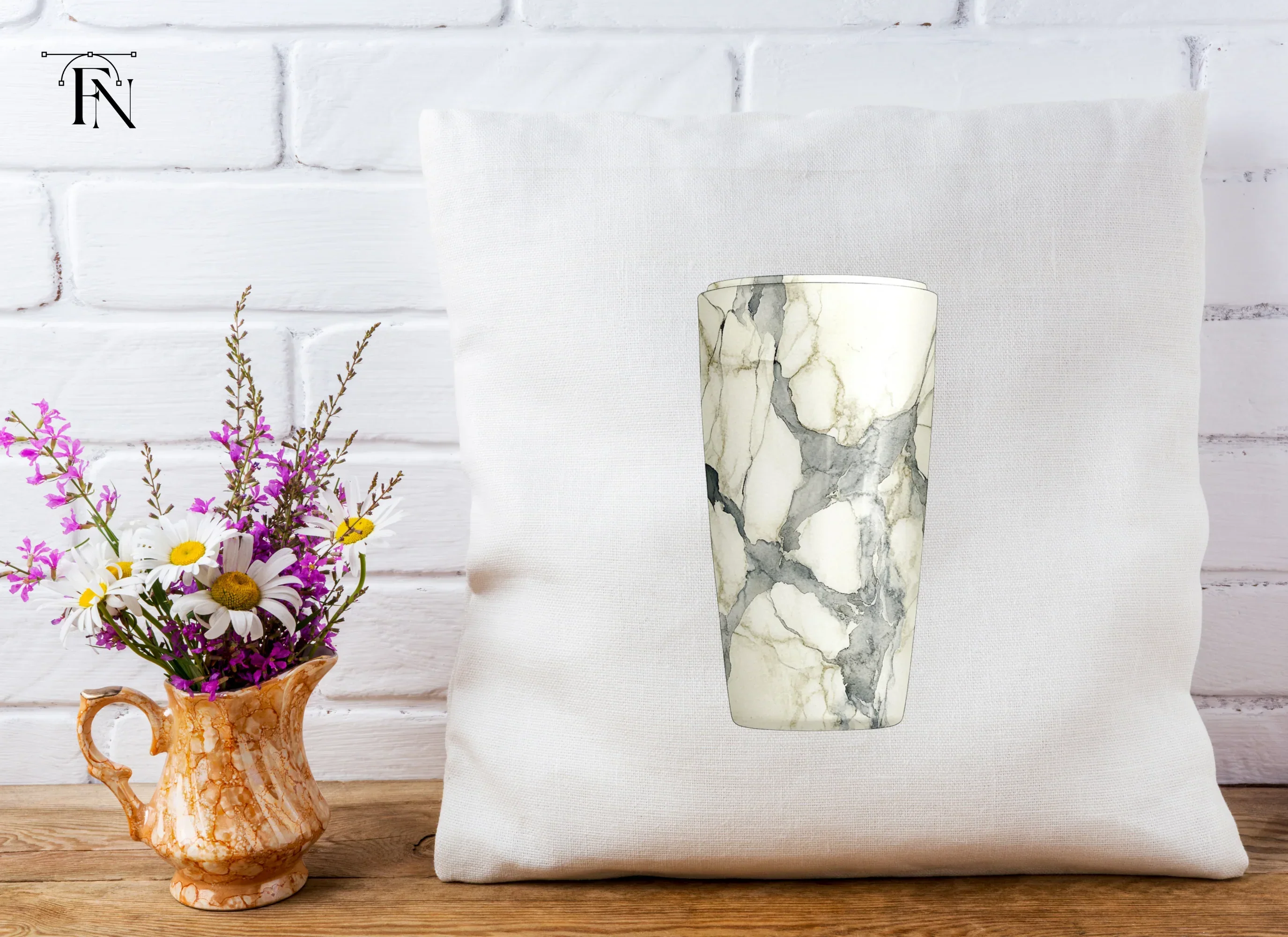 Marble Tumbler Designs Clipart Bundle - Image 4