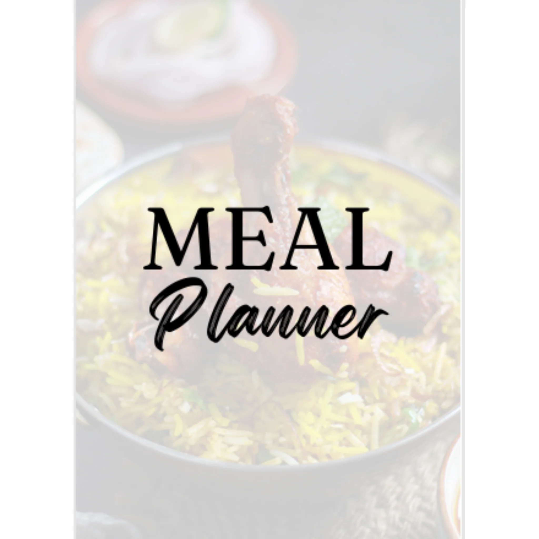 Meal Planner Bundle 25