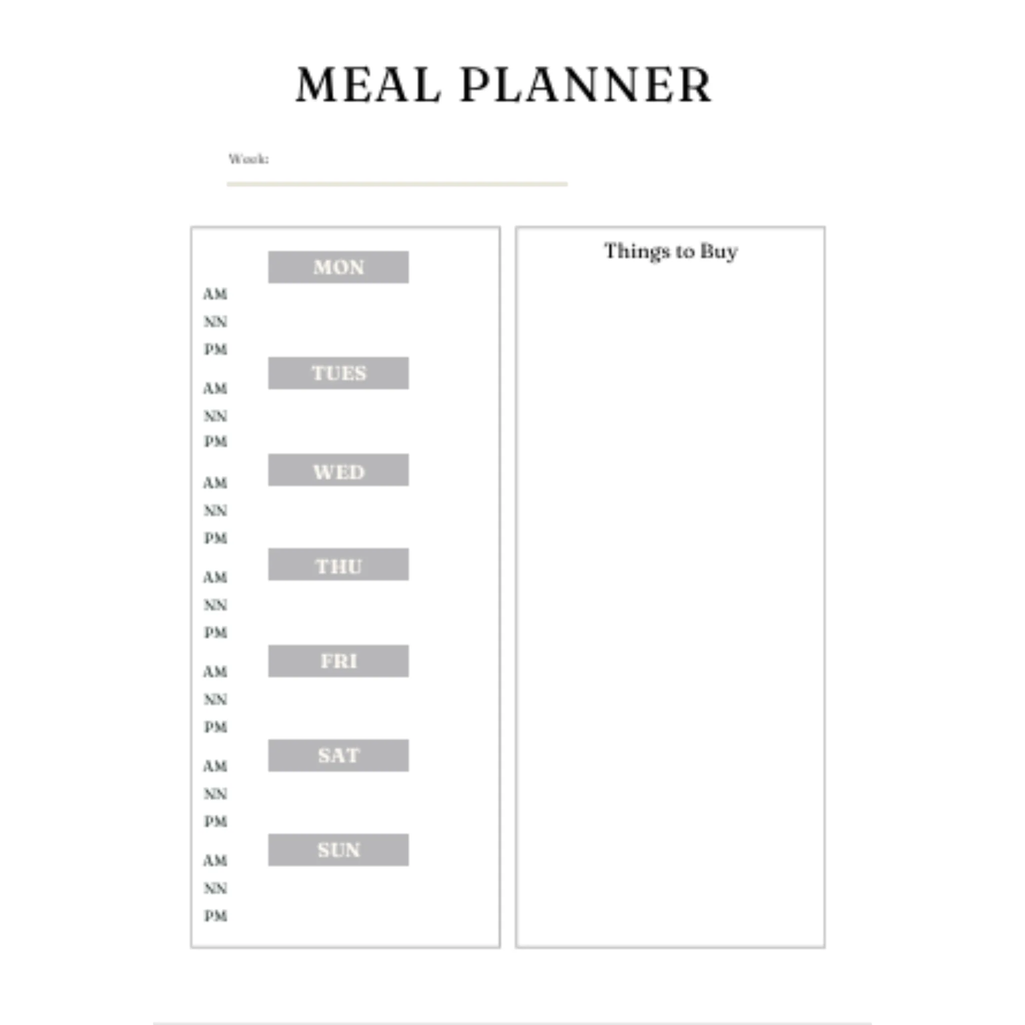 Meal Planner Bundle 25 - Image 3