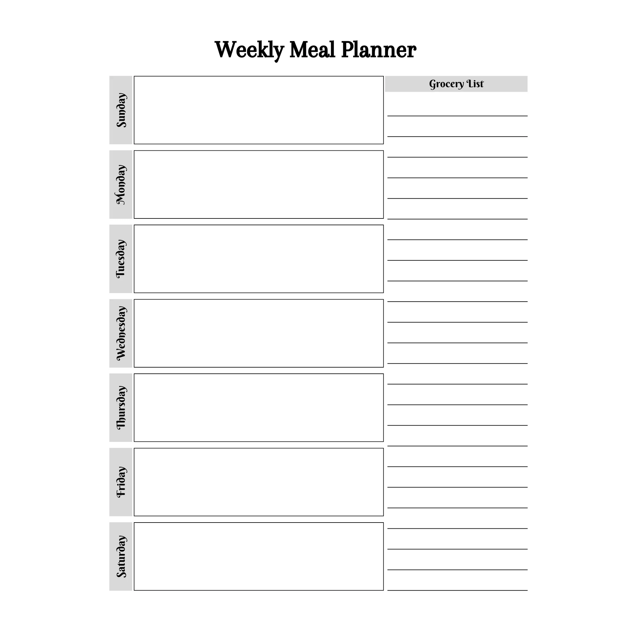 Meal Planner Bundle - Image 4