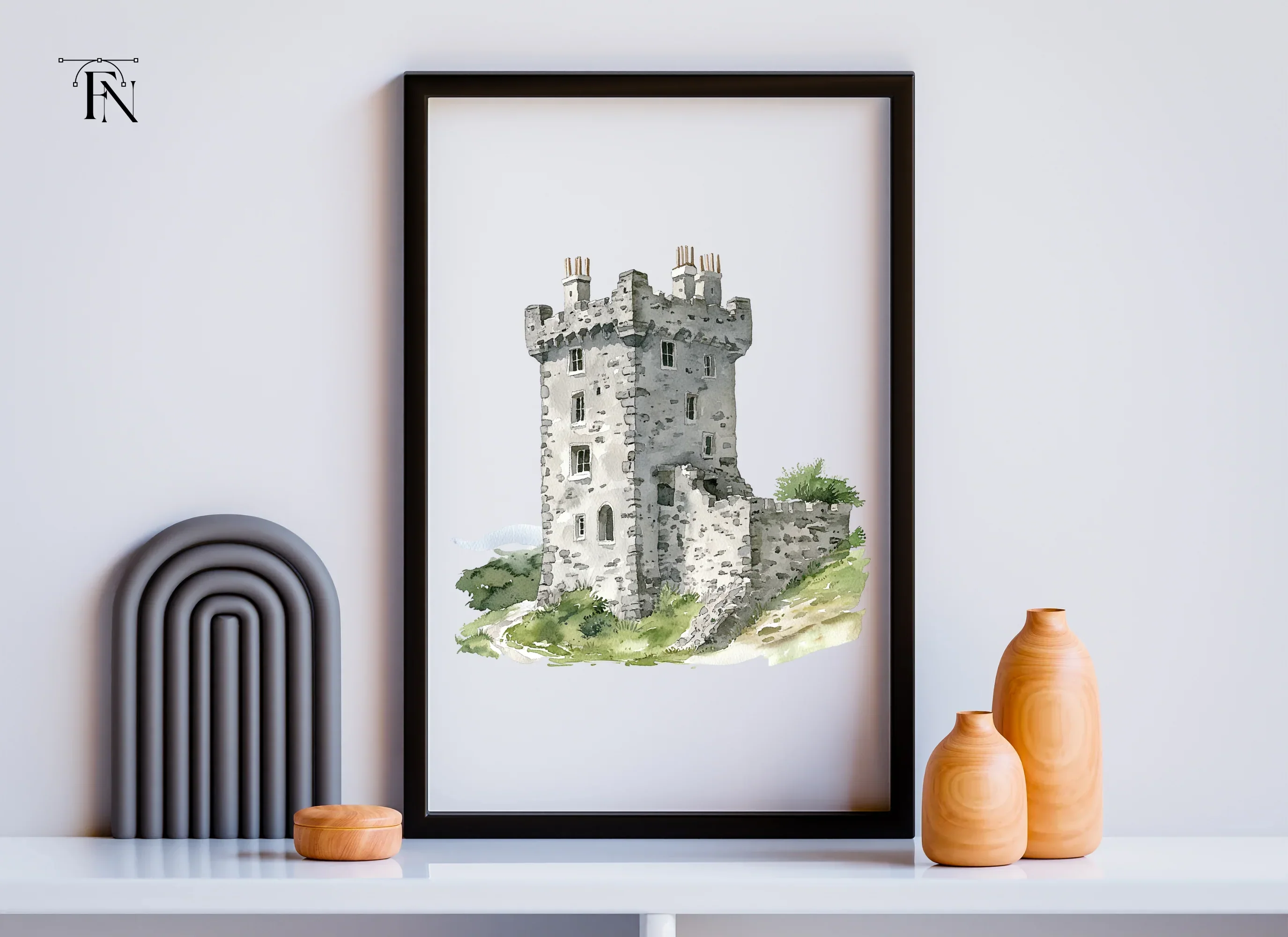 Medieval Castles Clipart Bundle - Image 5