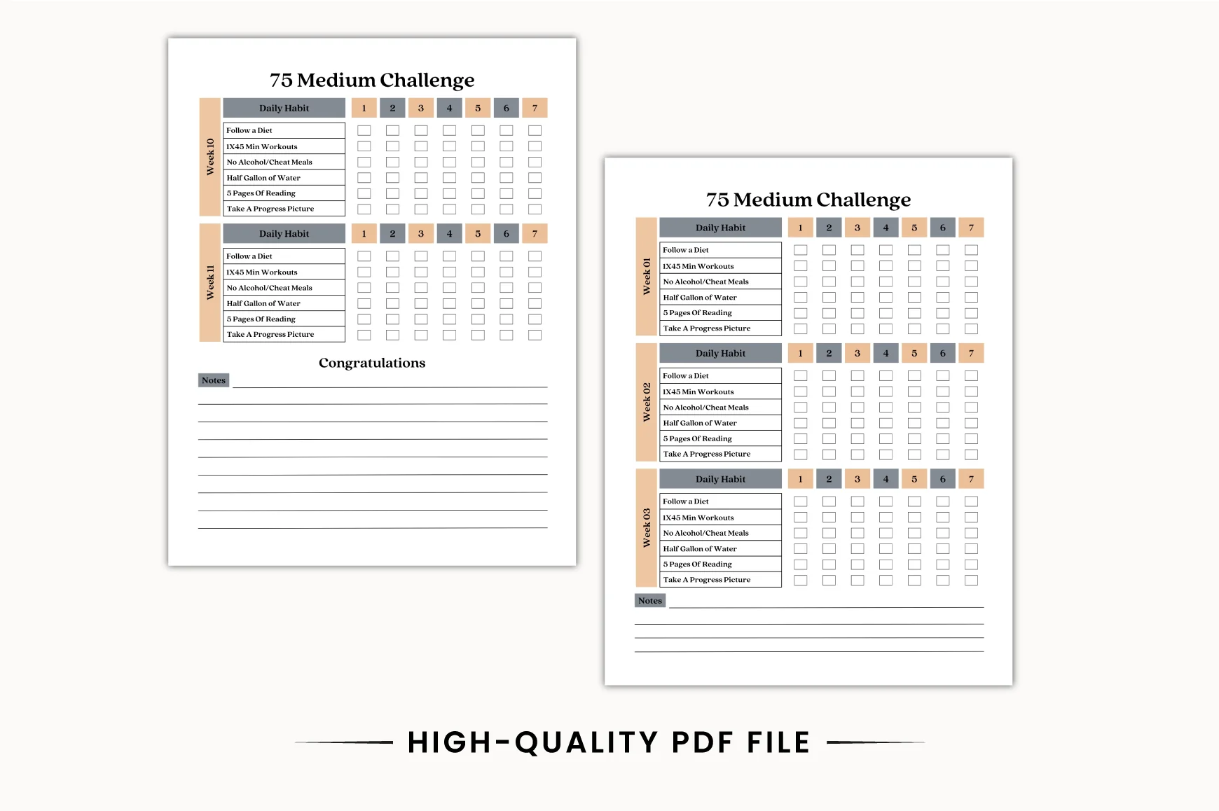 Medium Progress Planner - Image 3