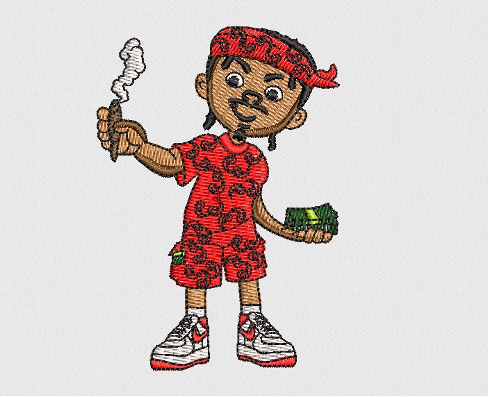 Men Embroidery Design