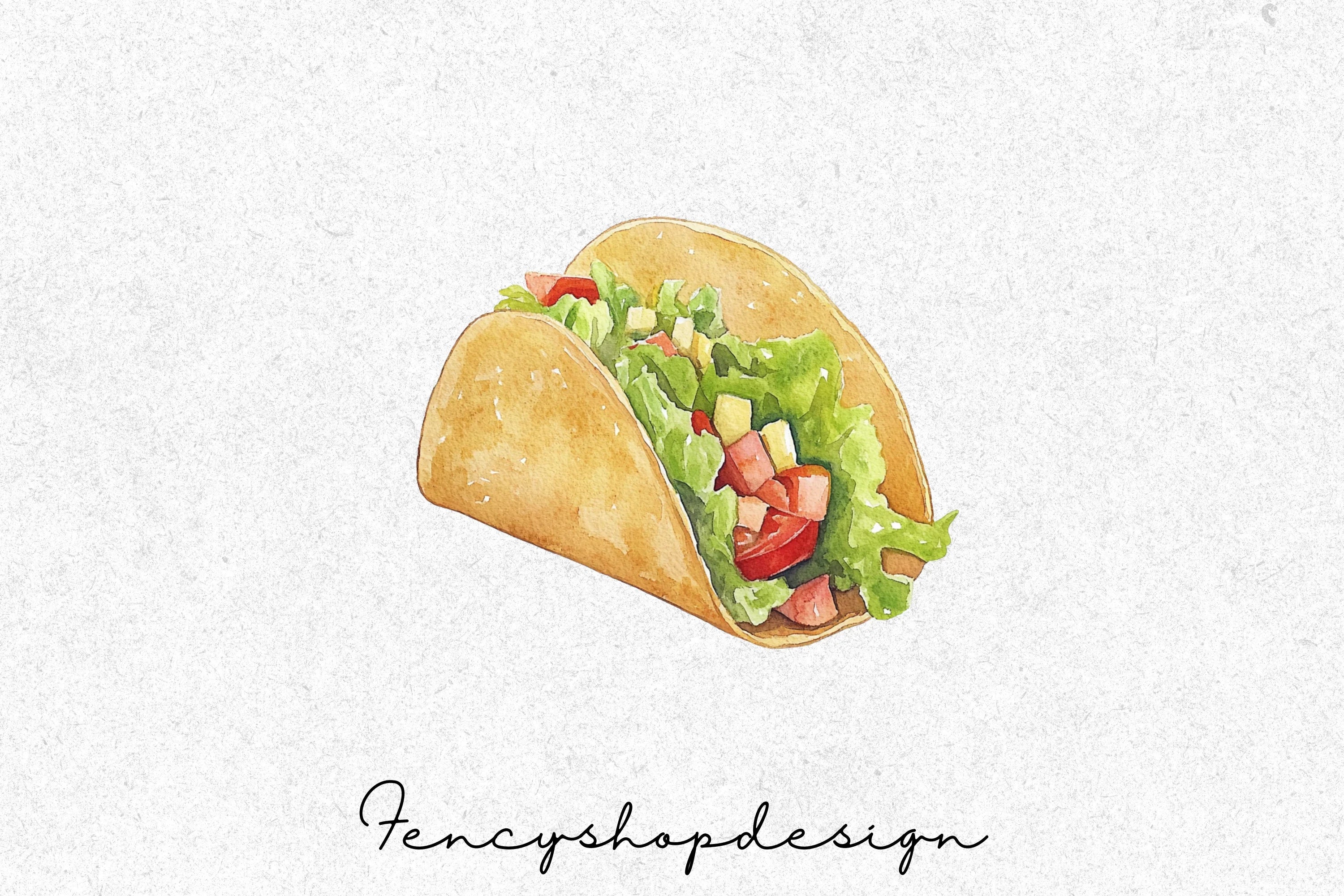Mexican Taco Fiesta Clipart Bundle - Image 8