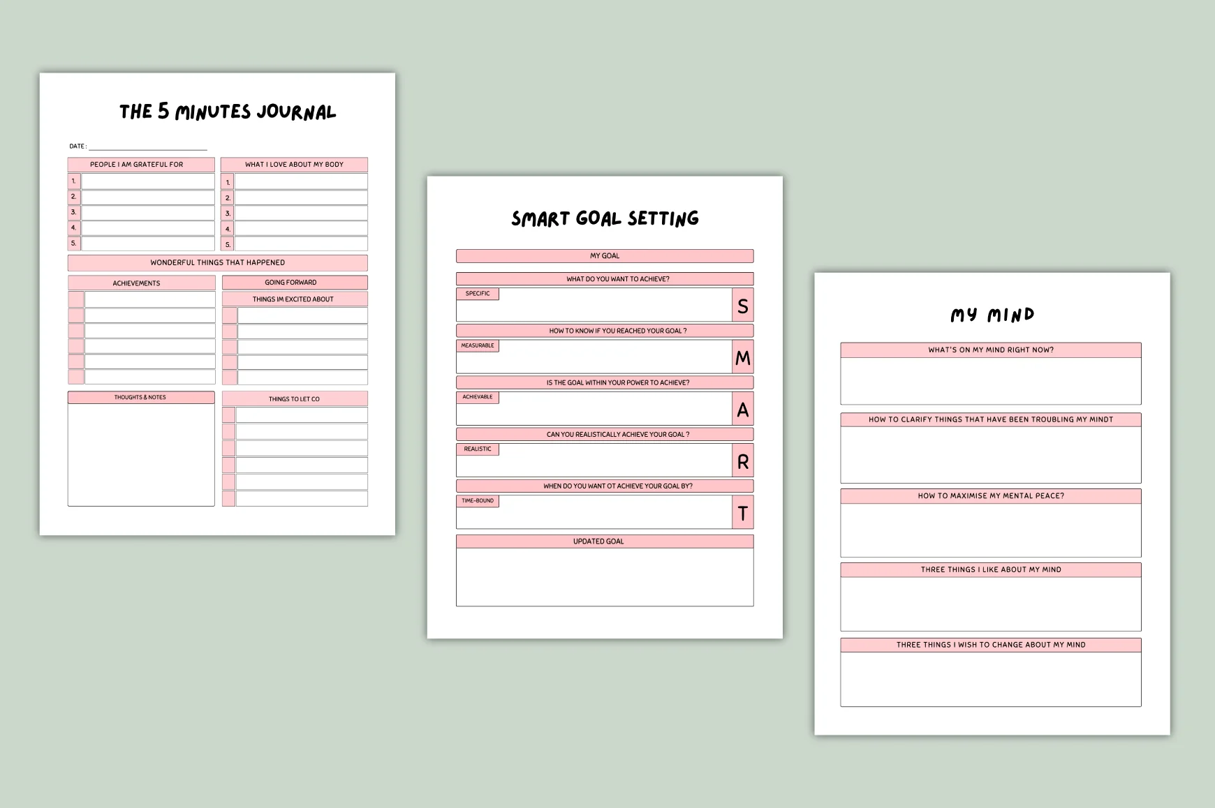 Mind Balance ADHD Anxiety Journal - Image 3