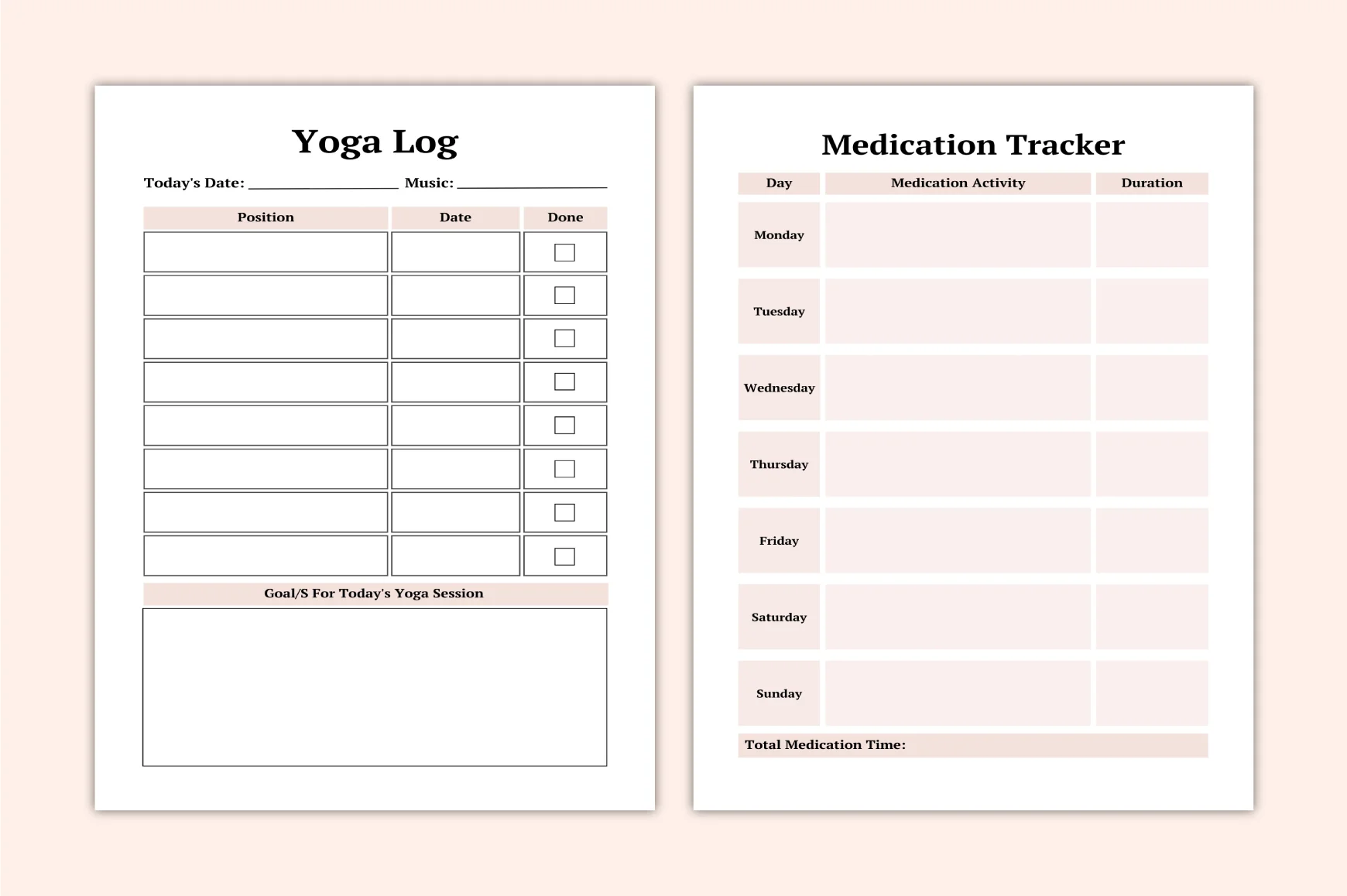Mindful Yoga Journal - Image 2