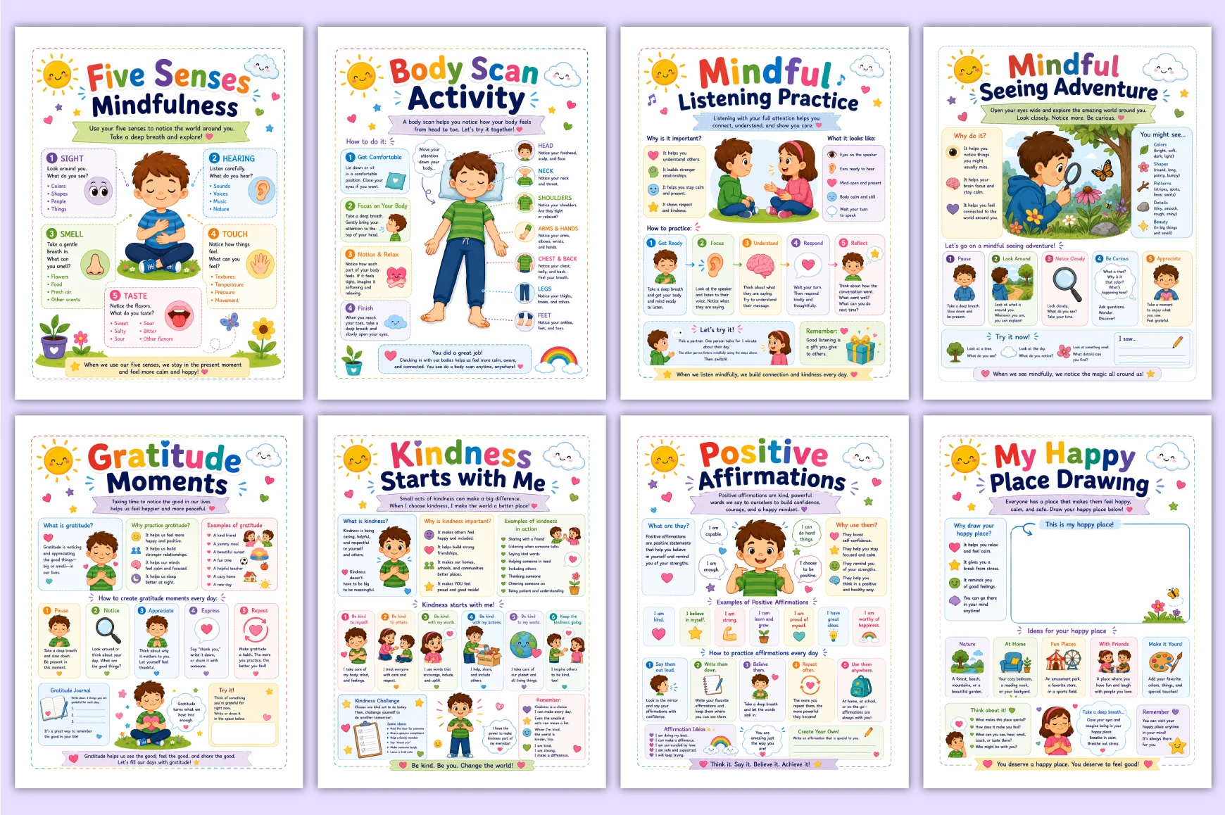 Mindfulness For Kids Workbook - Image 3