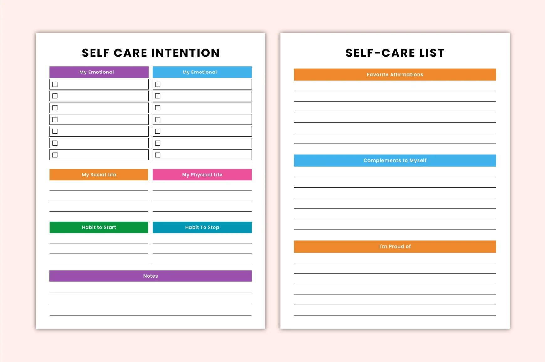 Mindfulness Self-Care Journal - Image 2
