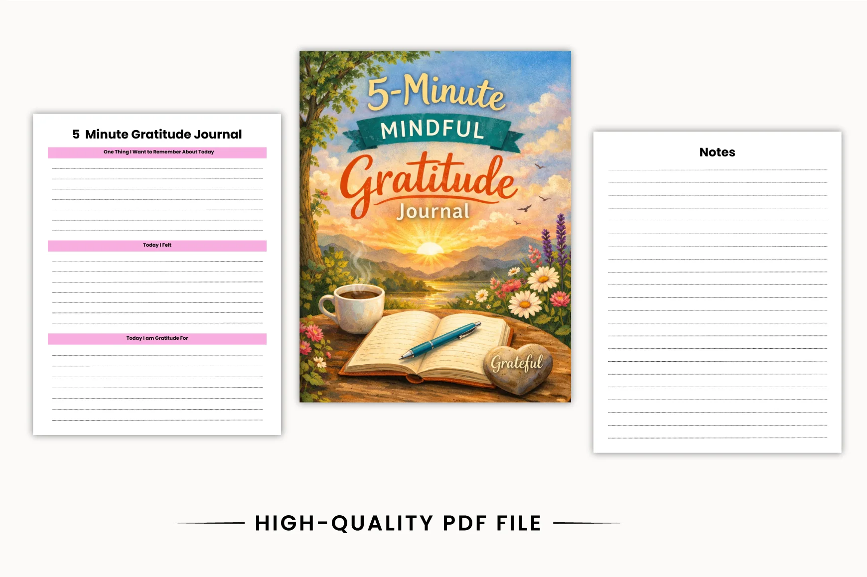 Minute Mindful Gratitude Journal - Image 2