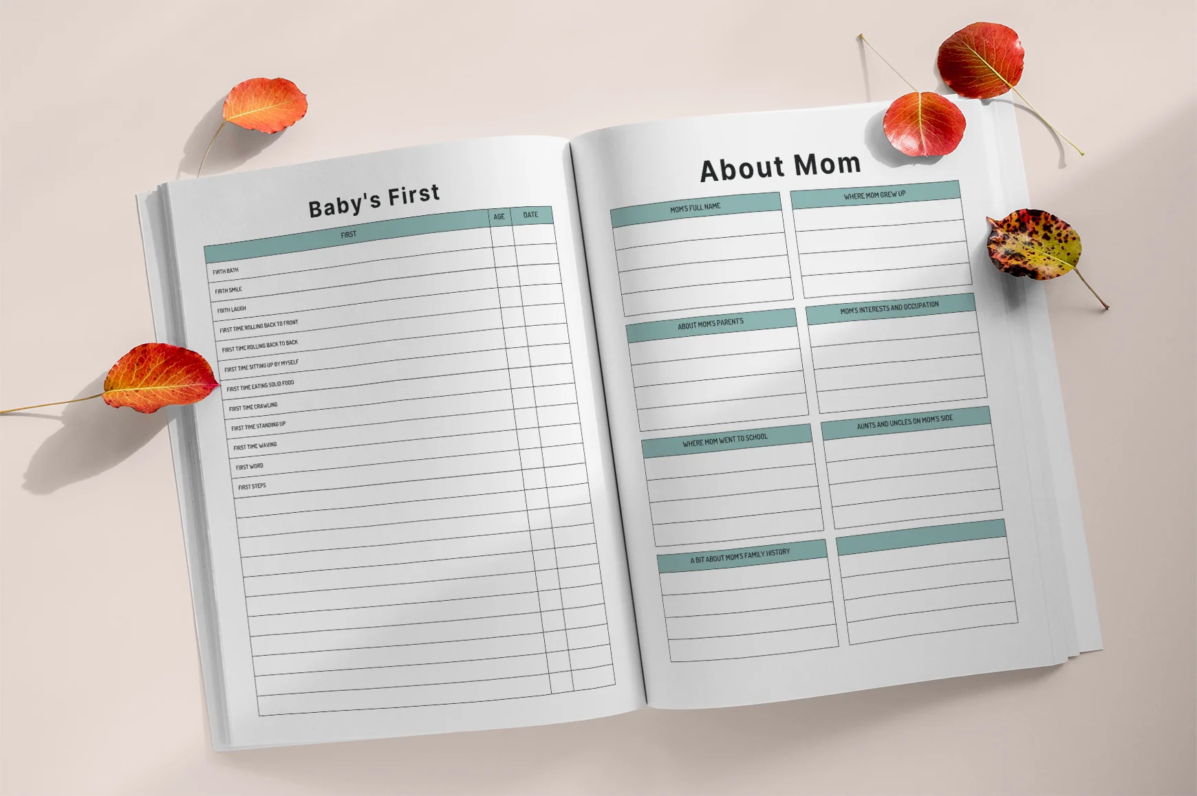 Mom Child Wellness Activity Planner - Image 3