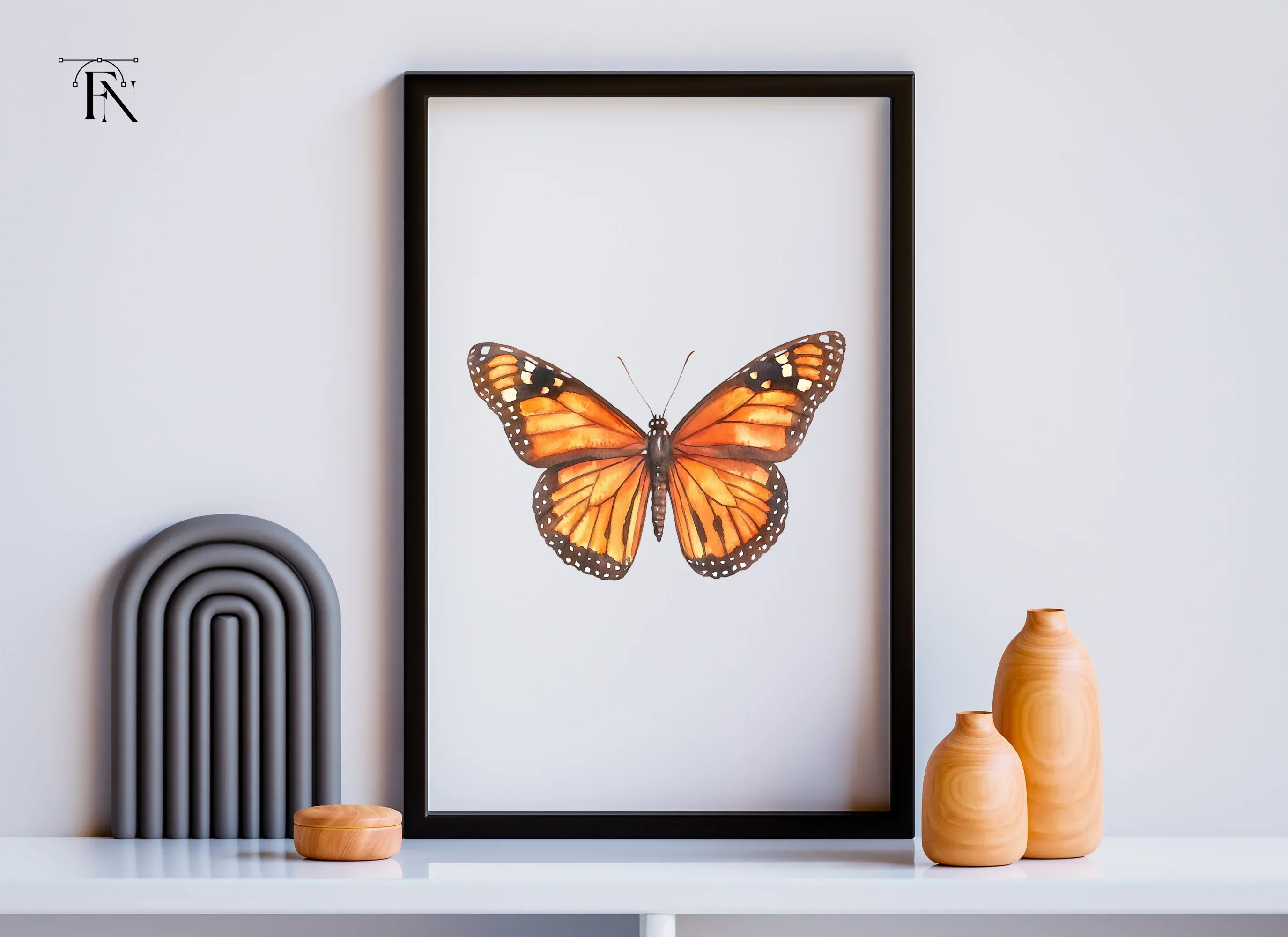 Monarch Butterfly Clipart Bundle - Image 6