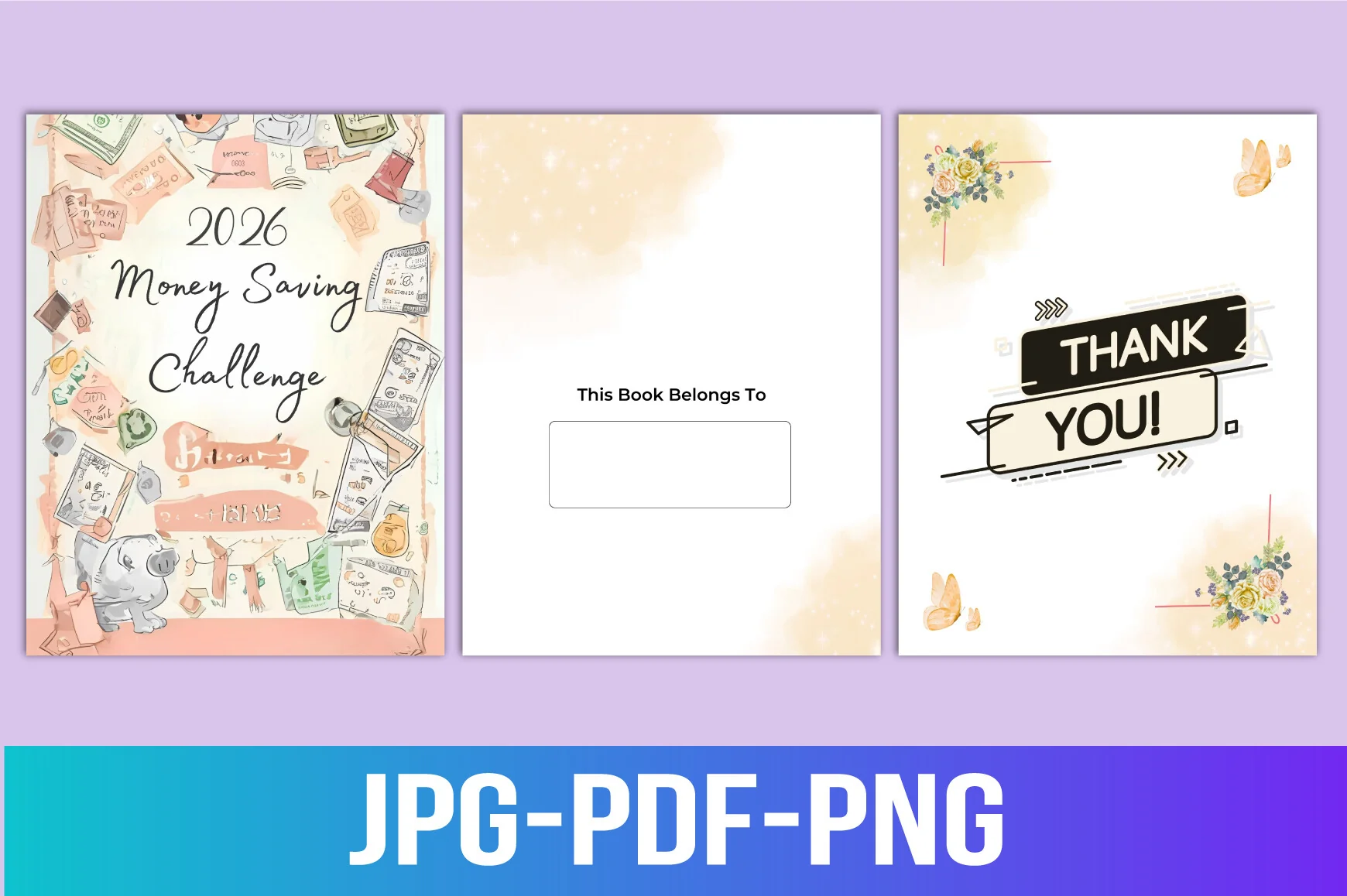 Money Saving Challenge Planner - Image 3