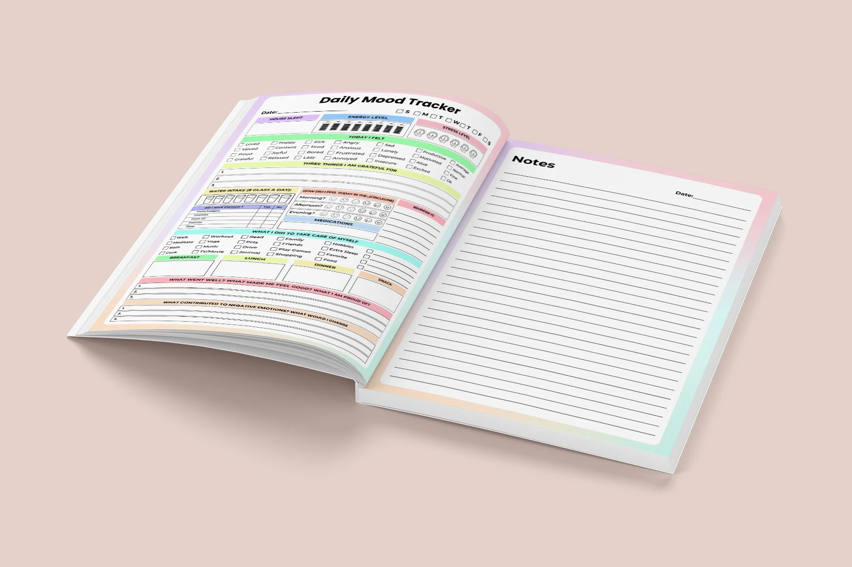 Mood Feelings Monitoring Journal - Image 3