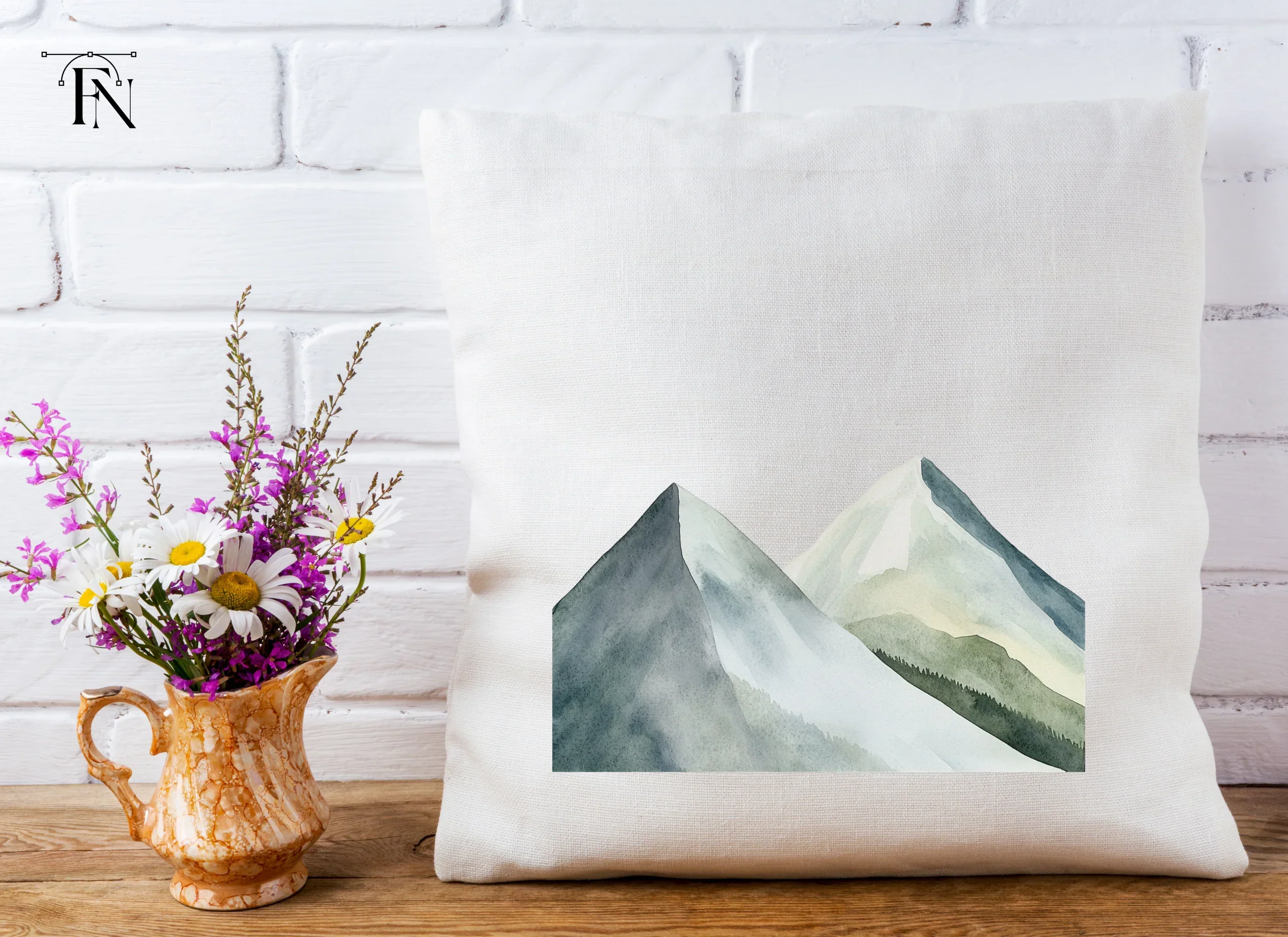 Mountain Landscape Clipart Bundle - Image 5