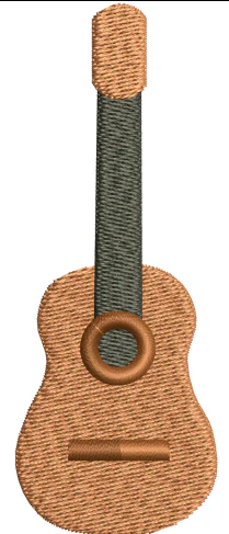 Music Embroidery Design