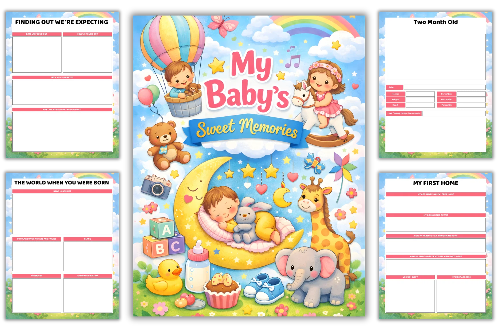 My Baby Sweet Memories Workbook - Image 6