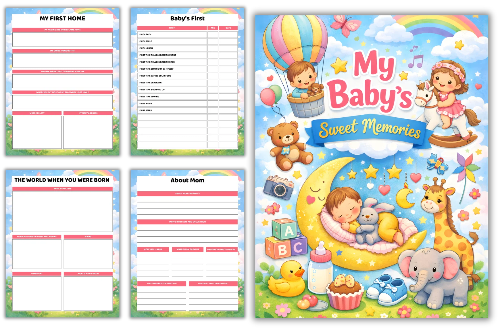 My Baby Sweet Memories Workbook - Image 7