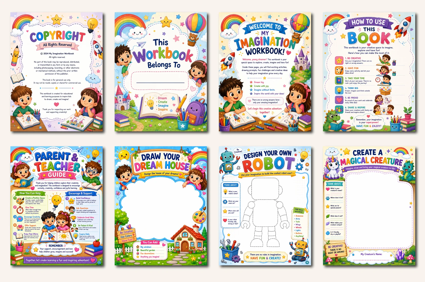 My Imagination Workbook - Image 2