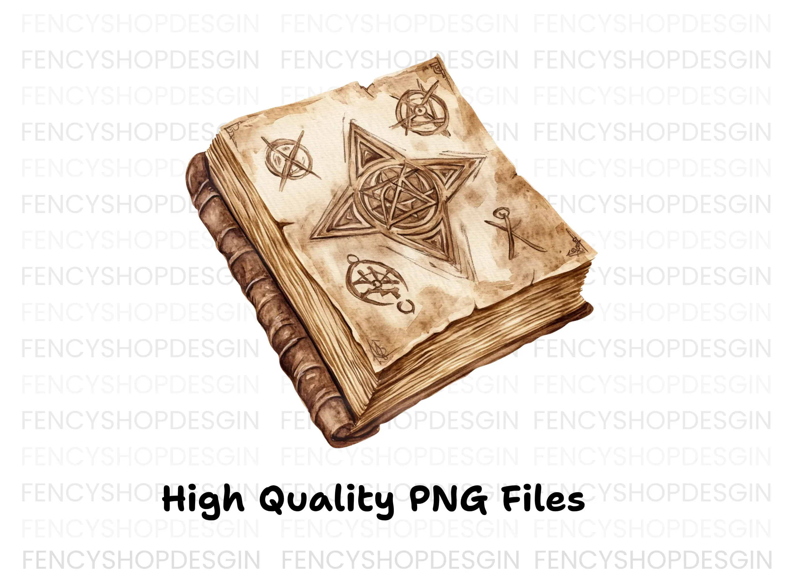 Mystical Grimoire Clipart Bundle - Image 2