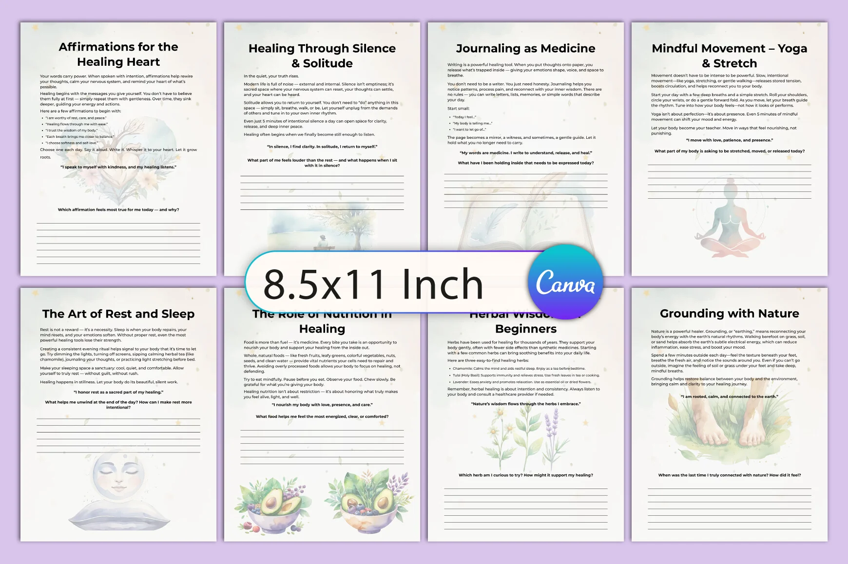 Natural Healing Guidance Planner - Image 2